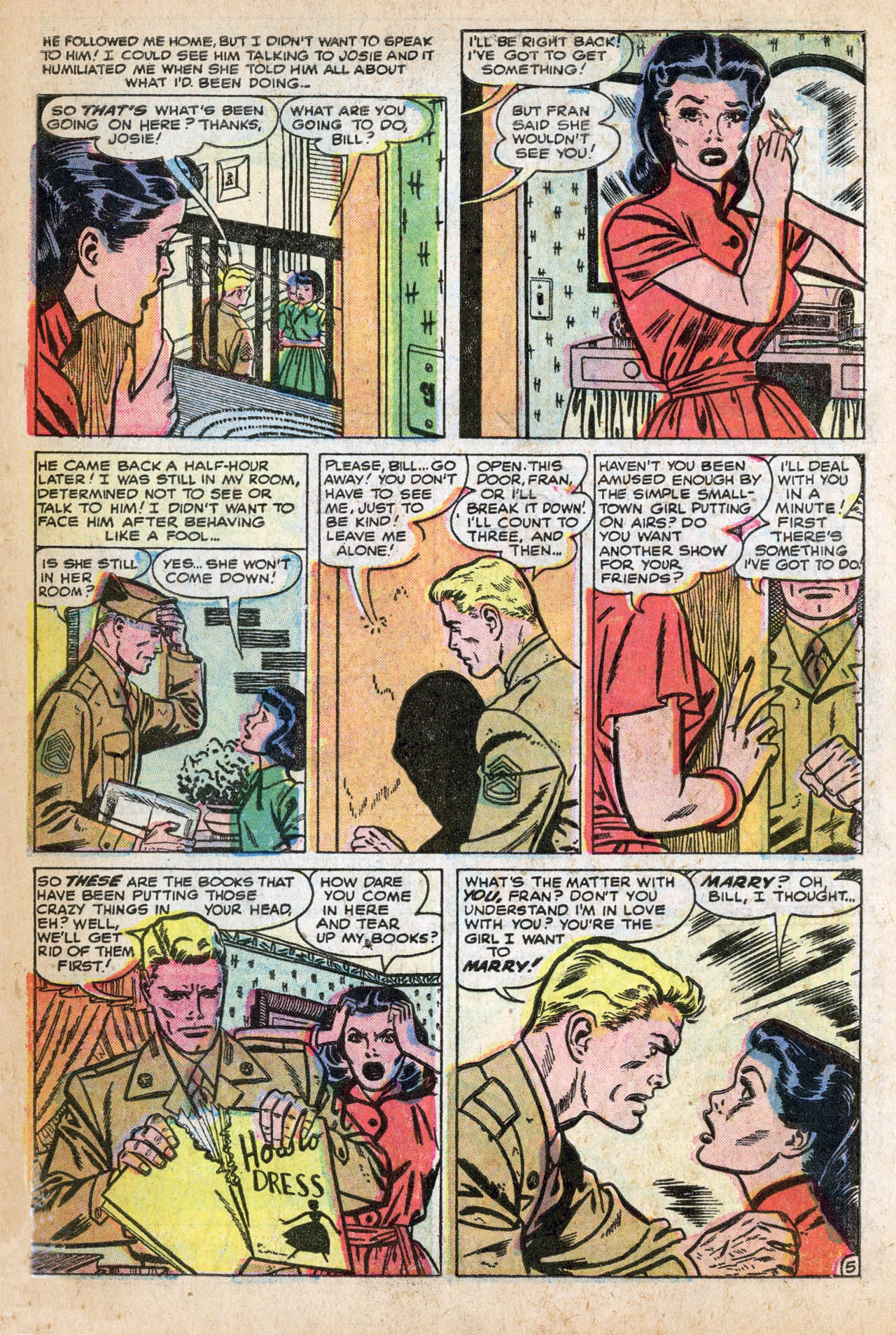 Read online Love Romances comic -  Issue #44 - 31