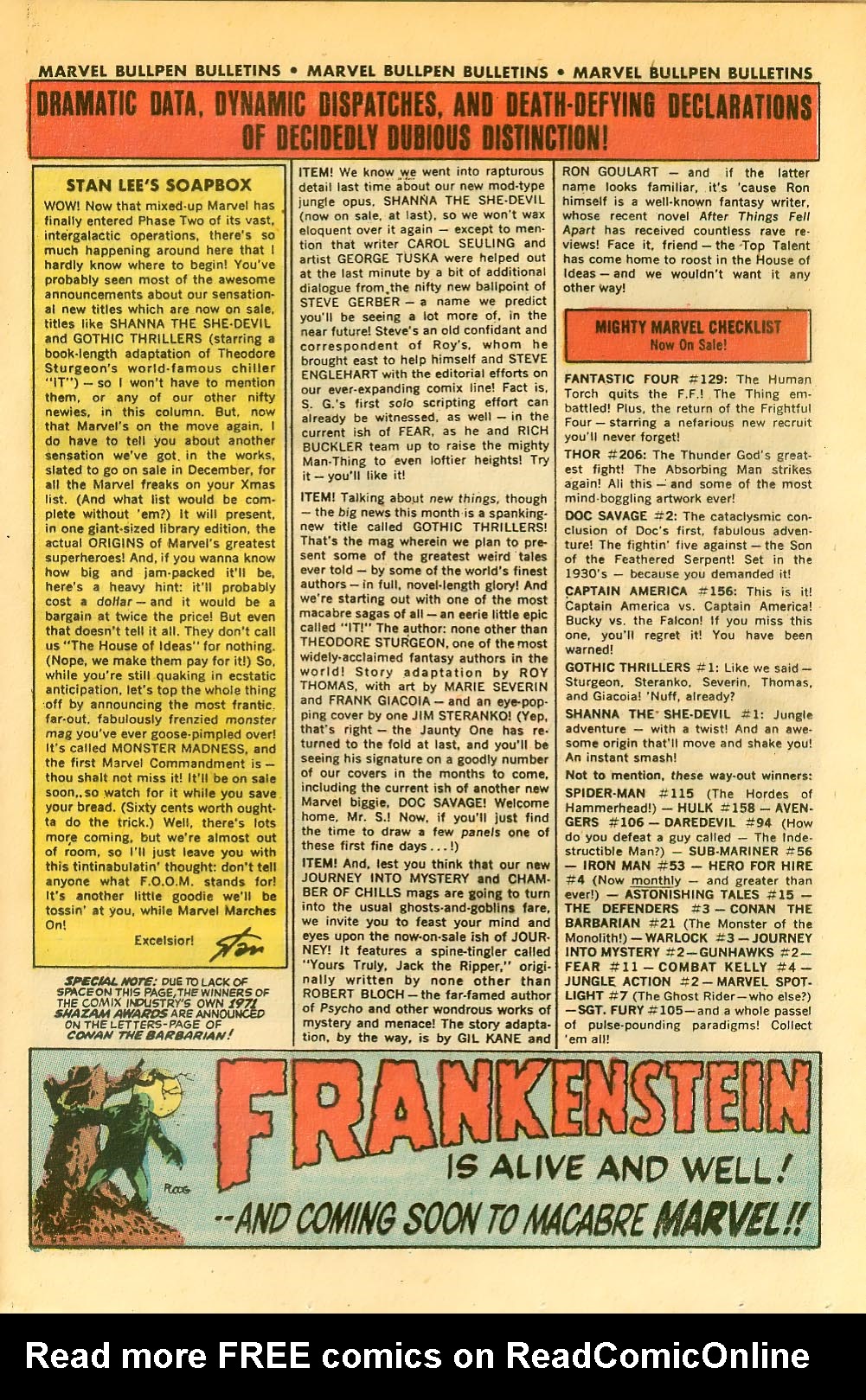 Read online Journey Into Mystery (1972) comic -  Issue #2 - 25