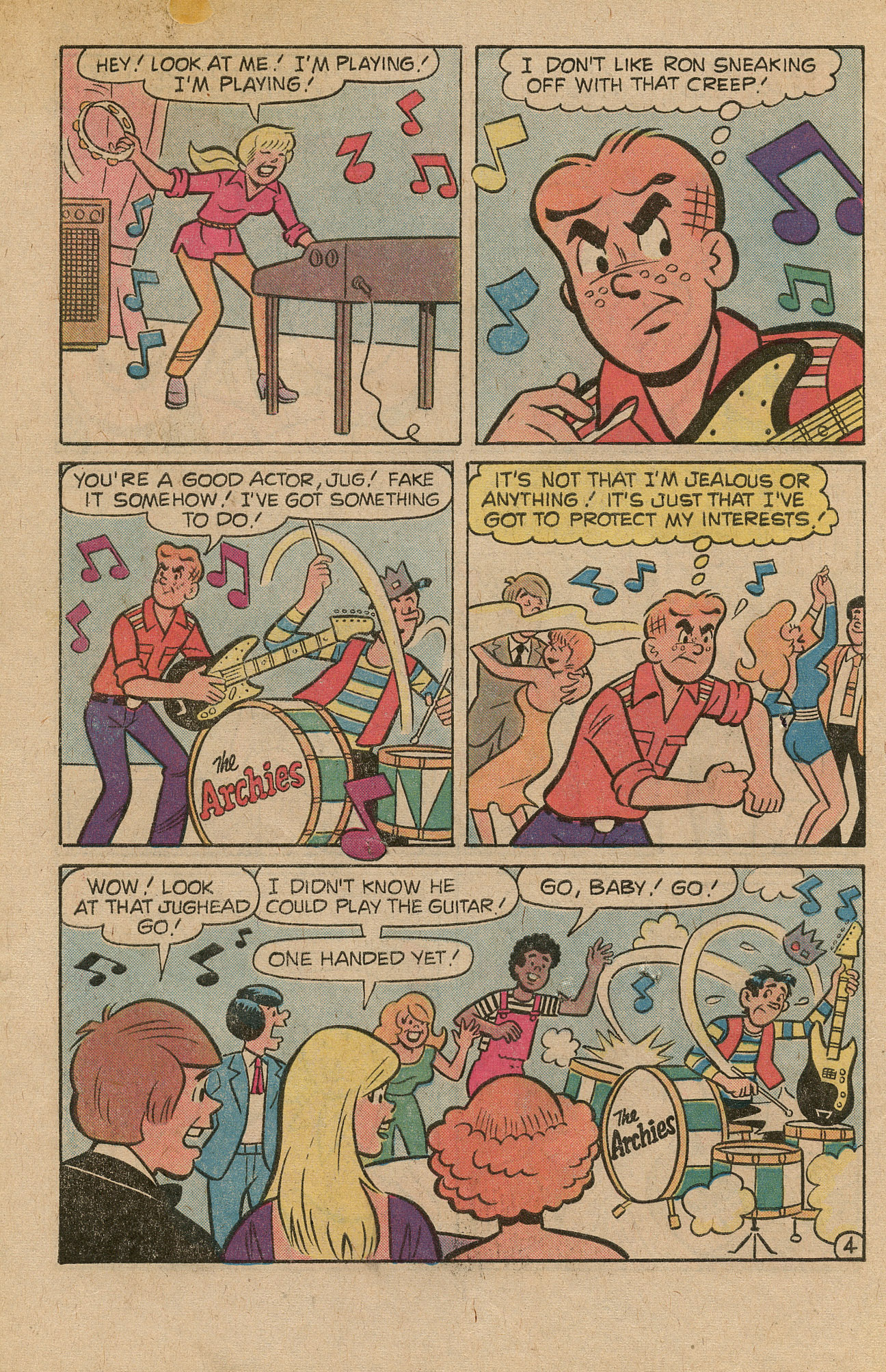 Read online Archie's TV Laugh-Out comic -  Issue #68 - 6