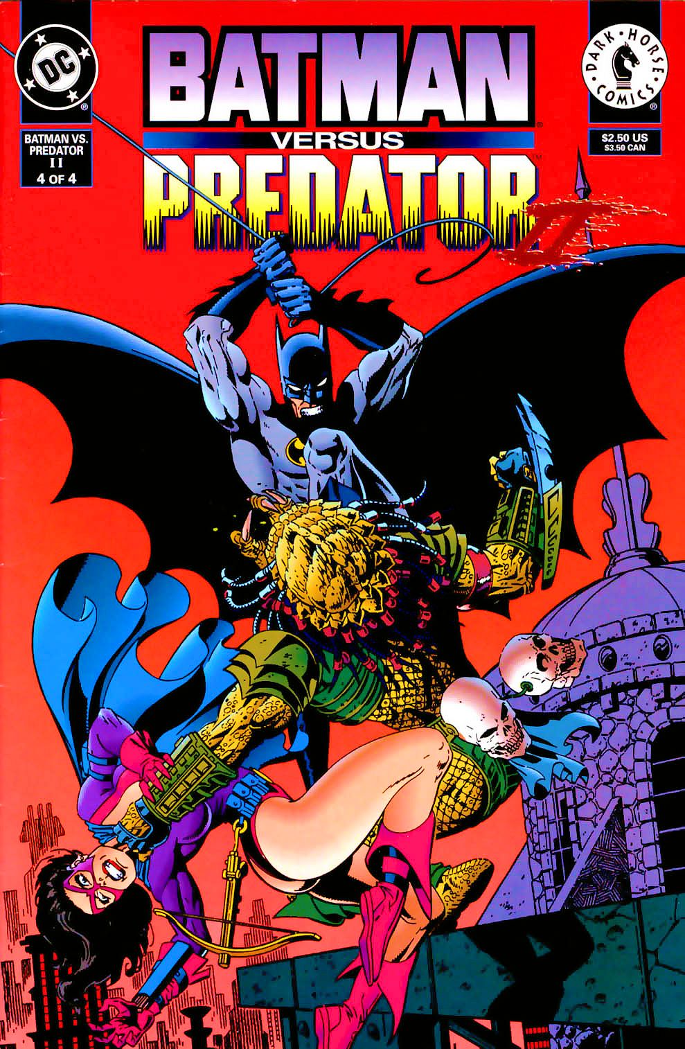 Read online Batman Versus Predator II: Bloodmatch comic -  Issue #4 - 1