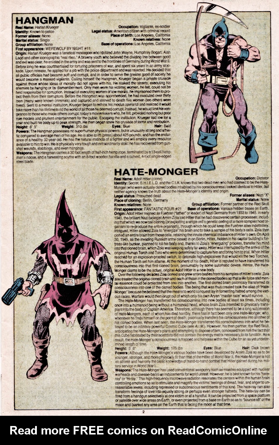 The Official Handbook of the Marvel Universe issue 5 - Page 3