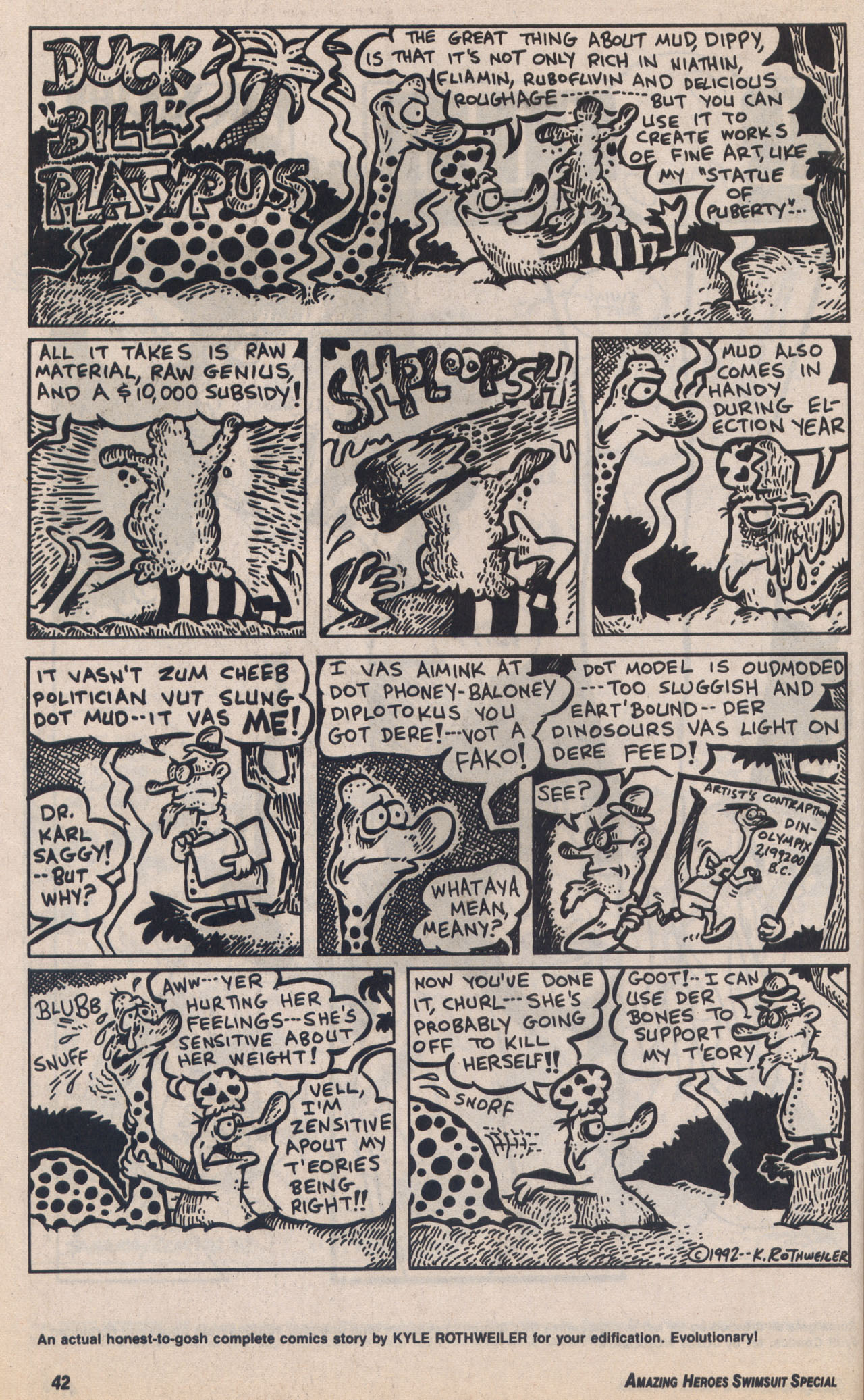 Read online Amazing Heroes Swimsuit Special comic -  Issue # TPB 3 - 41