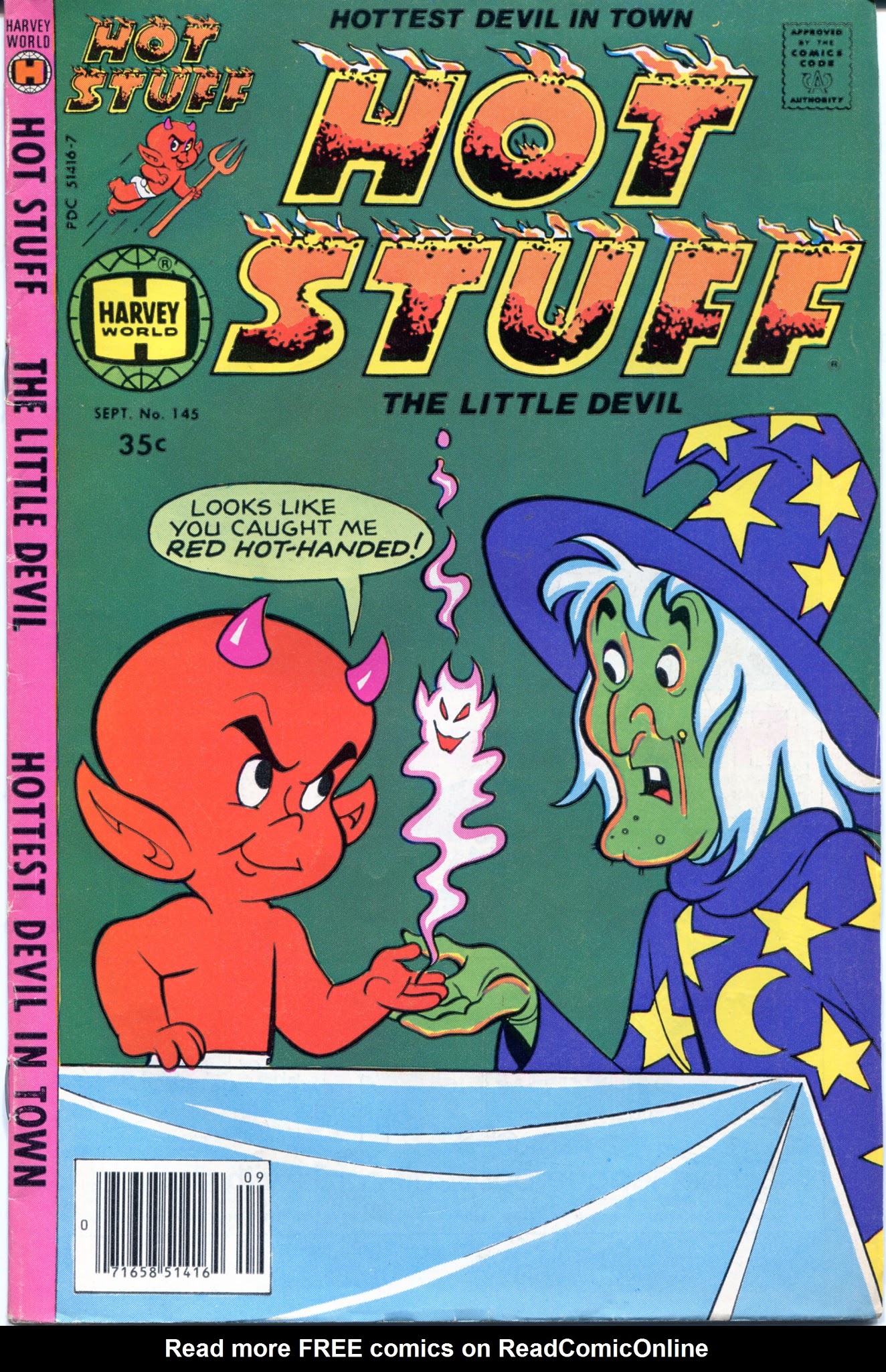 Read online Hot Stuff, the Little Devil comic -  Issue #145 - 1