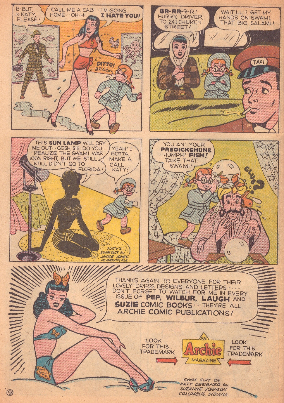 Read online Suzie Comics comic -  Issue #64 - 50