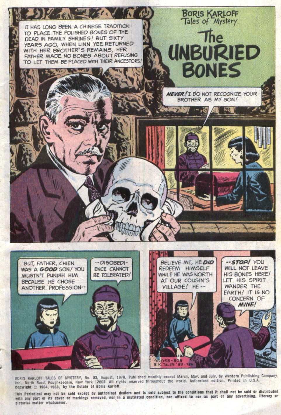 Read online Boris Karloff Tales of Mystery comic -  Issue #83 - 2