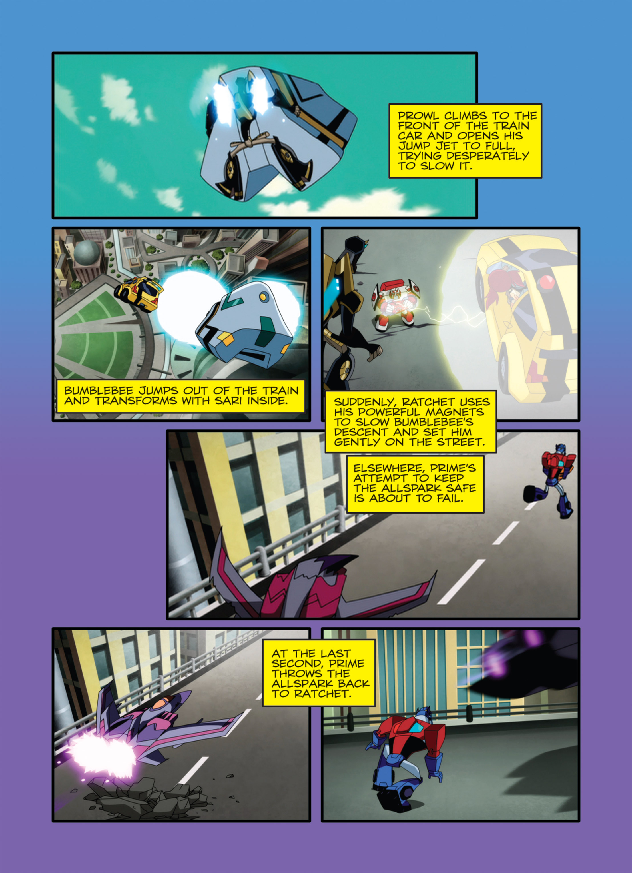 Read online Transformers Animated comic -  Issue #1 - 103