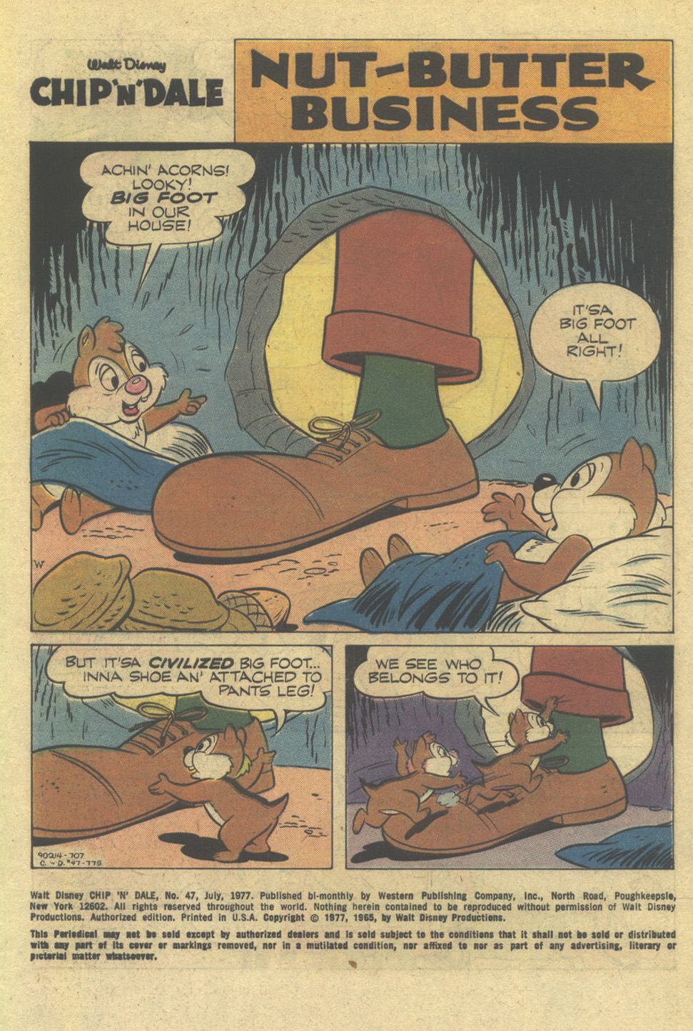 Read online Walt Disney Chip 'n' Dale comic -  Issue #47 - 3