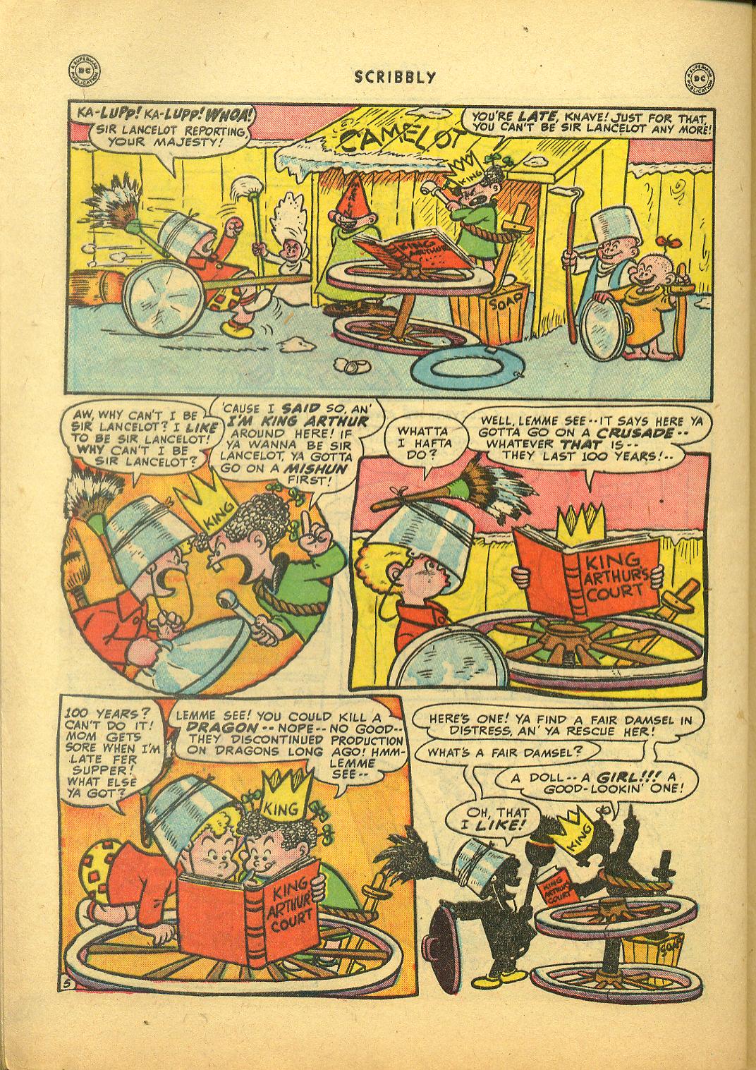 Read online Scribbly comic -  Issue #4 - 42