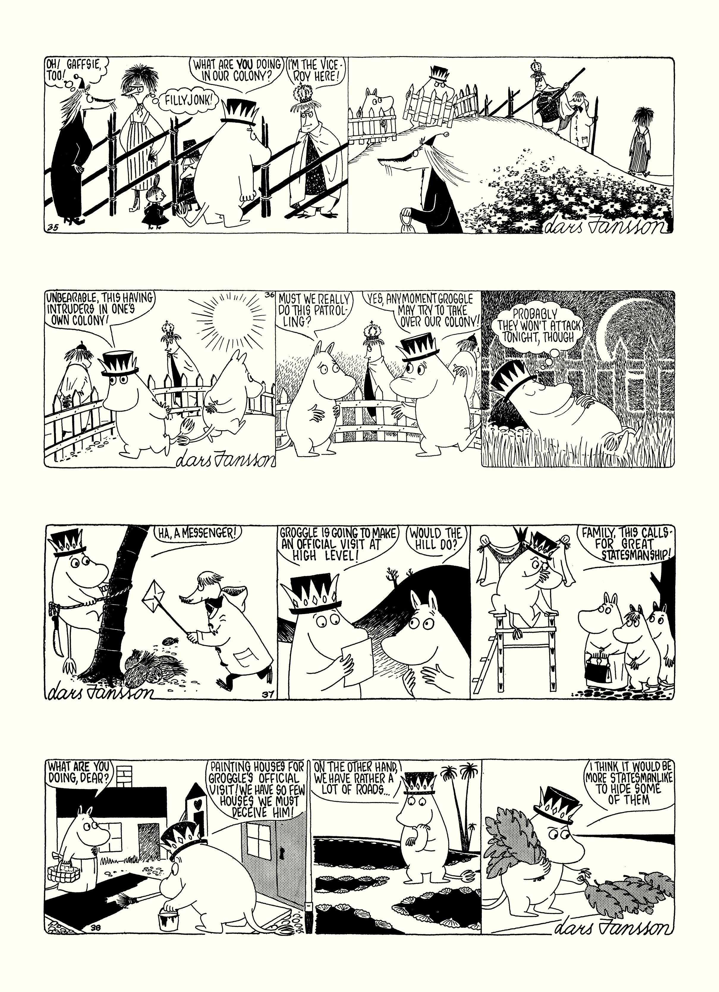 Read online Moomin: The Complete Lars Jansson Comic Strip comic -  Issue # TPB 7 - 15