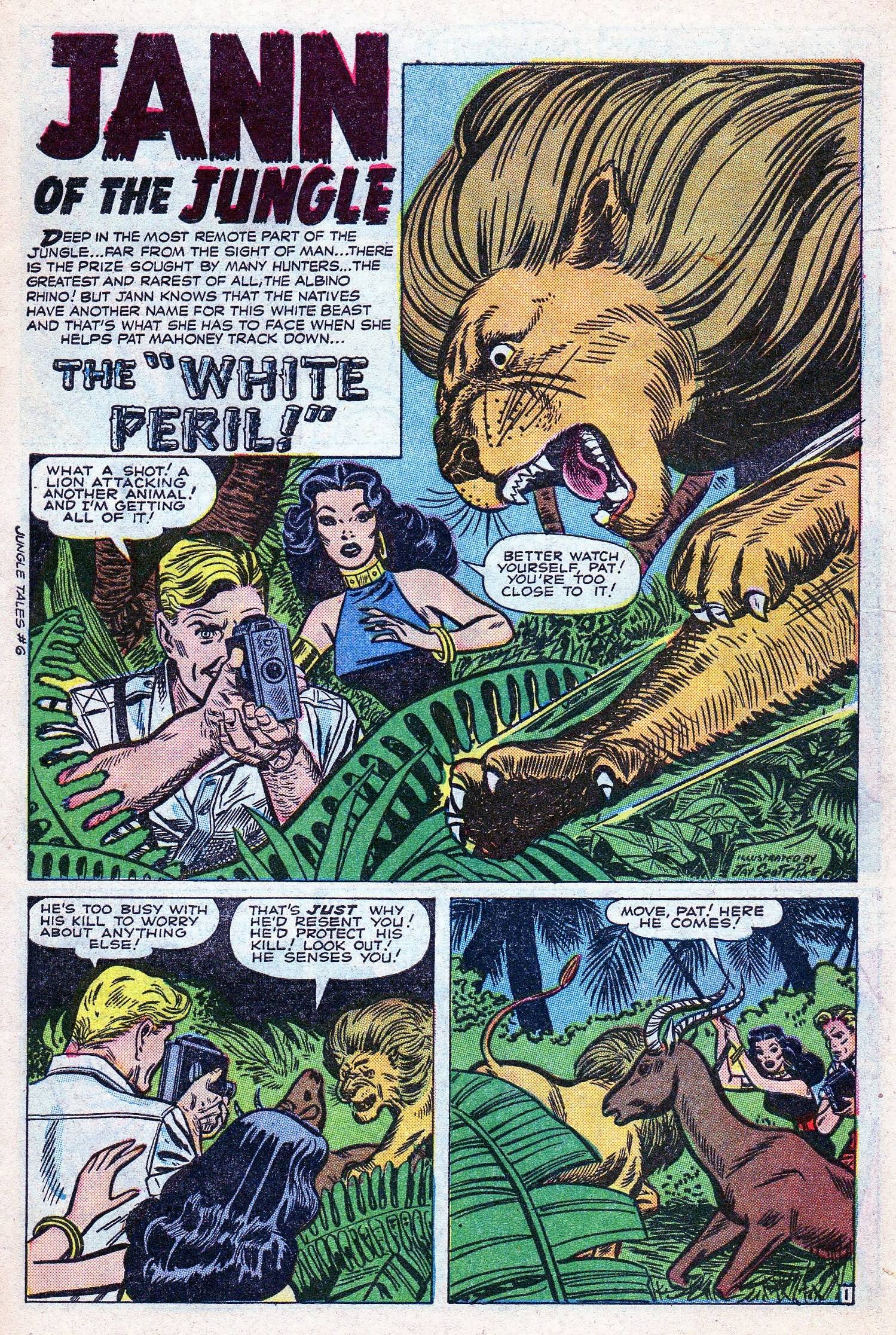 Read online Jungle Tales comic -  Issue #6 - 3