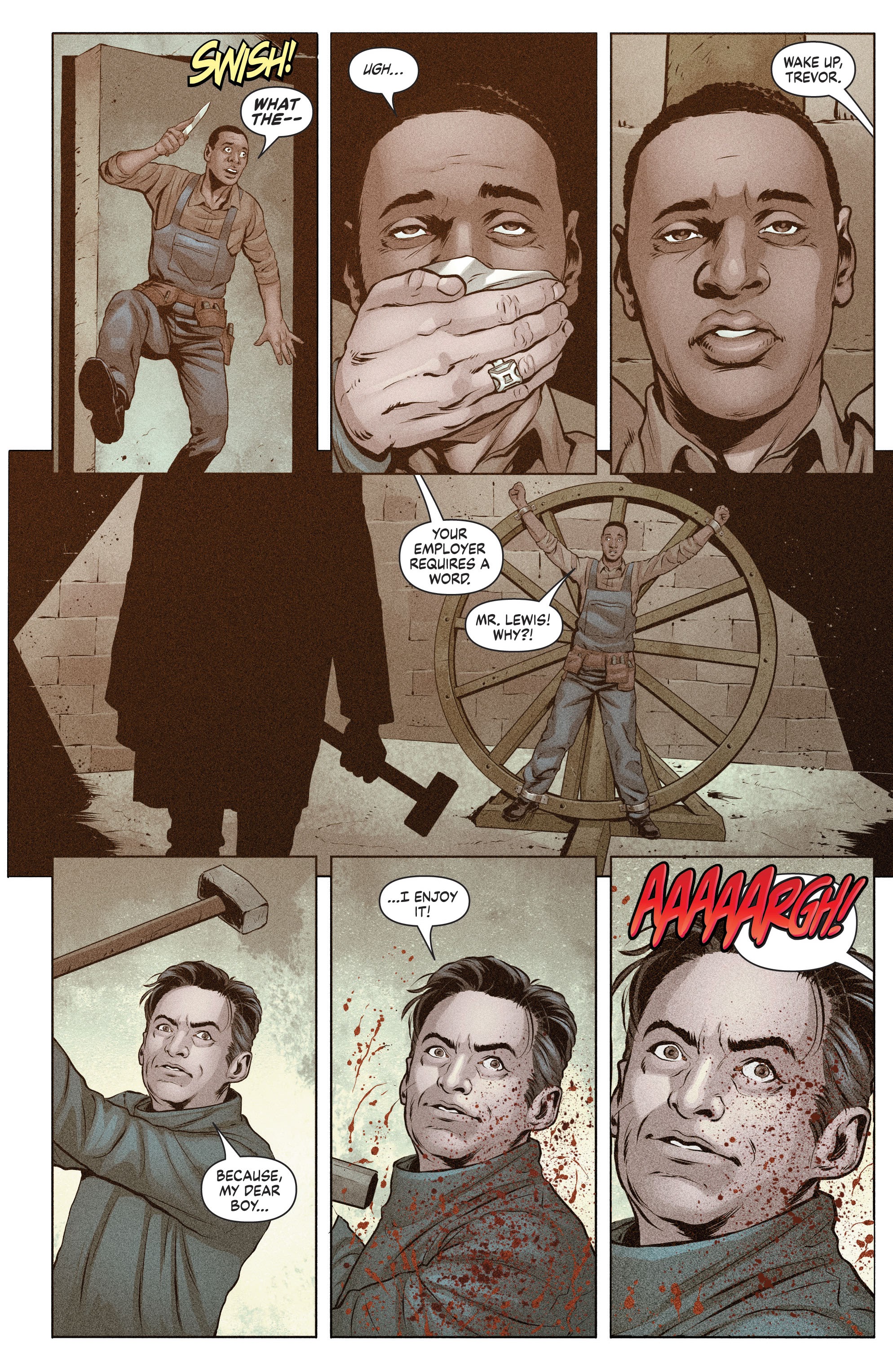 Read online Grimm Tales of Terror Quarterly: H.H. Holmes comic -  Issue # Full - 57