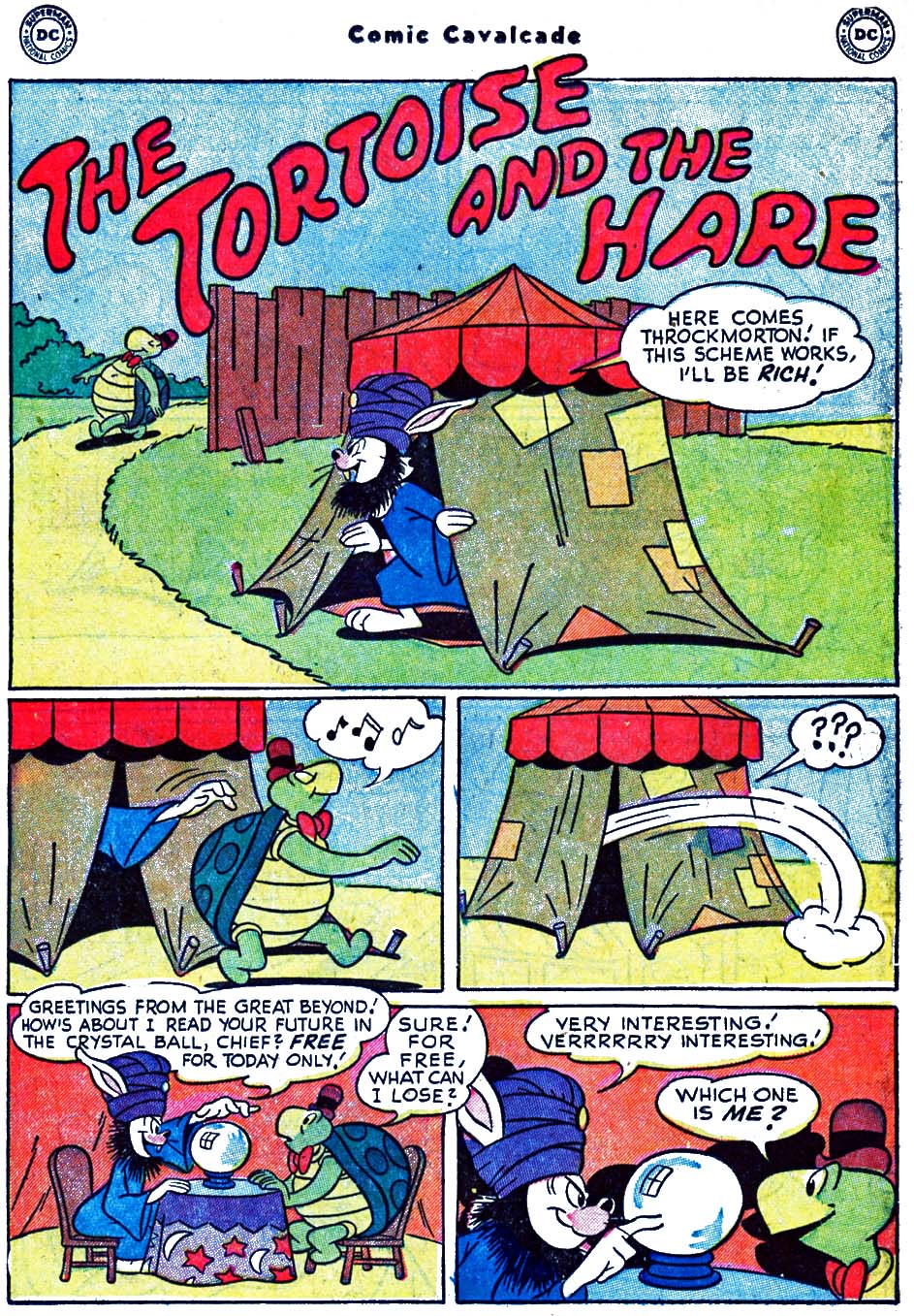 Read online Comic Cavalcade comic -  Issue #55 - 27
