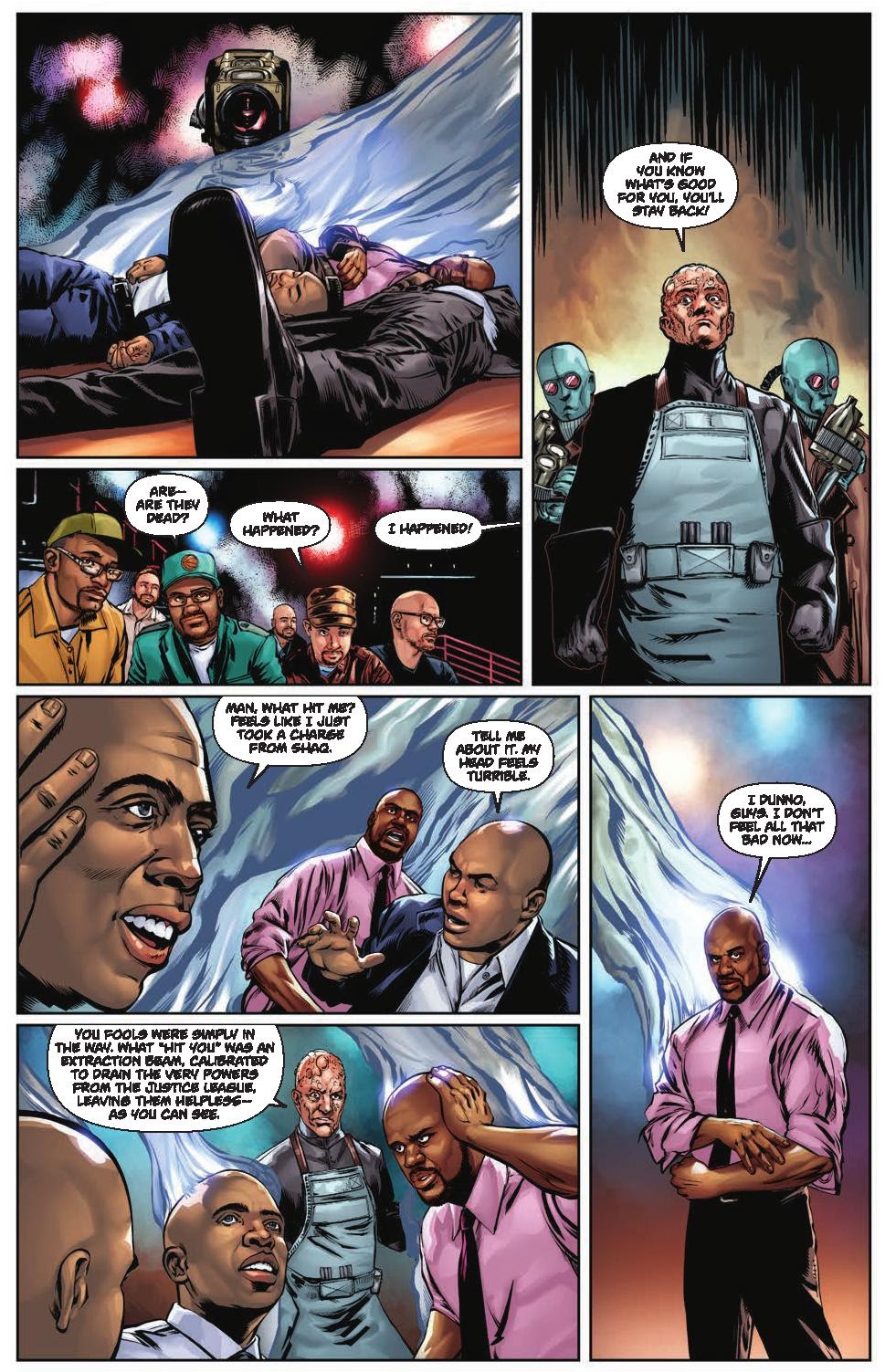 Read online The Justice League Goes Inside the NBA-All Star Edition comic -  Issue # Full - 9
