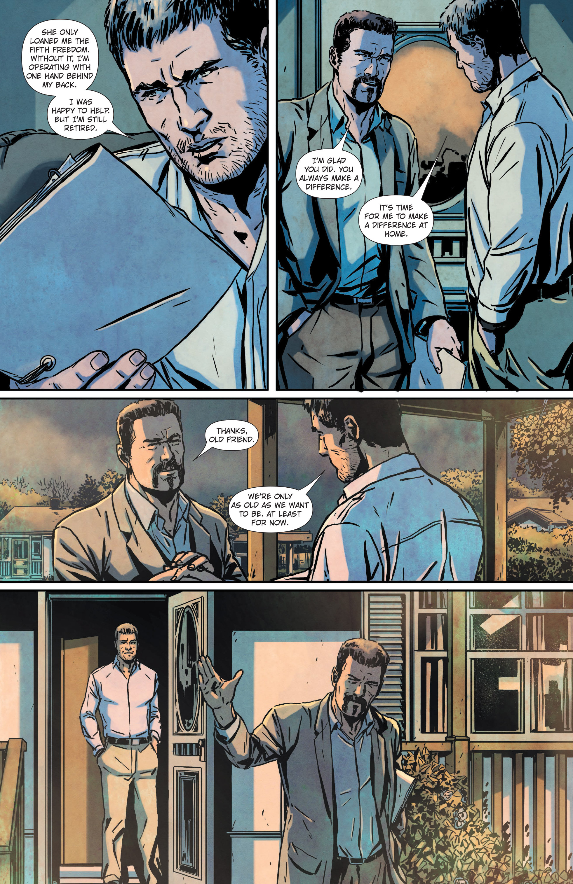 Read online Tom Clancy's Splinter Cell: Echoes comic -  Issue #4 - 12