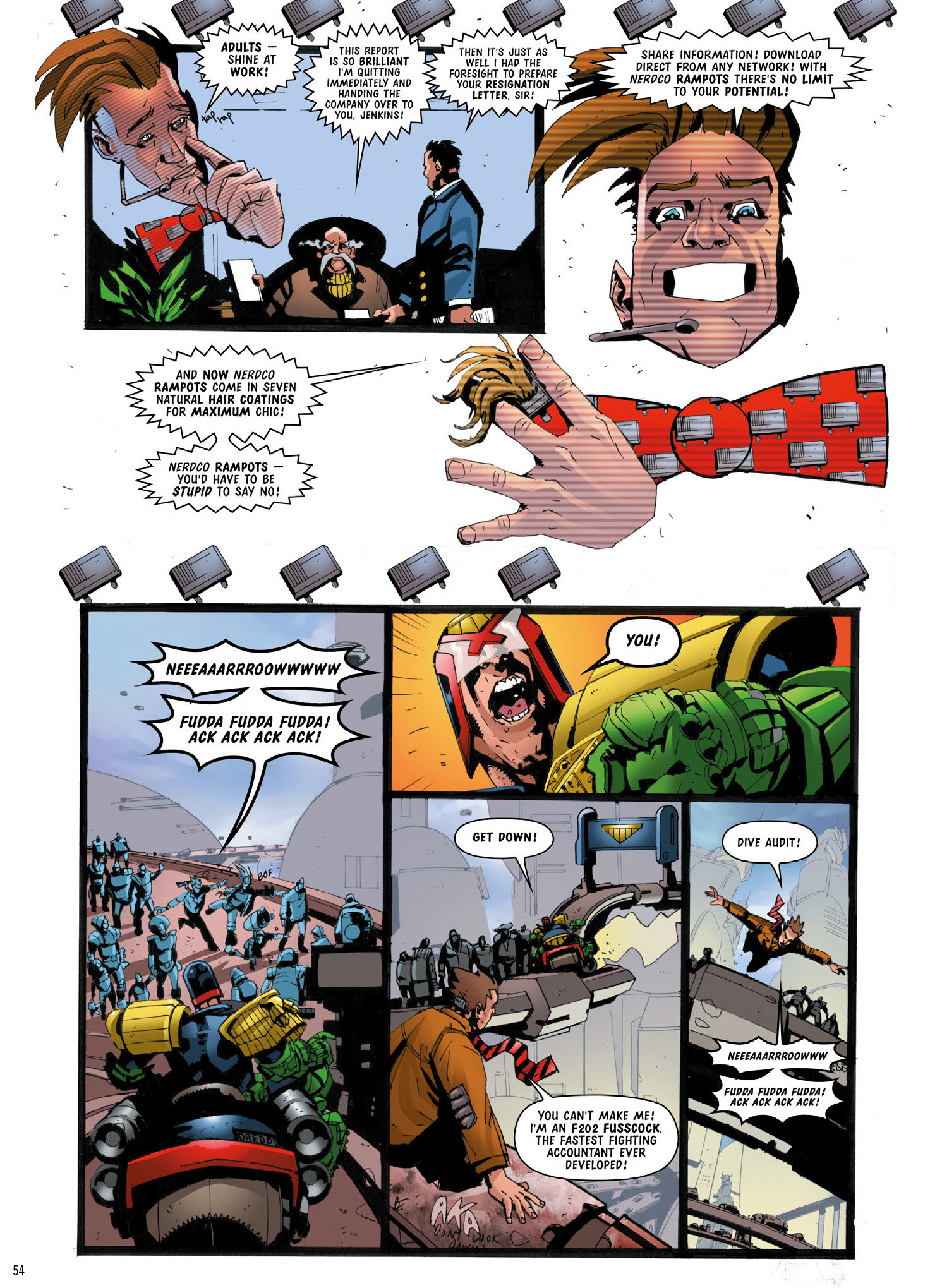 Read online Judge Dredd: The Complete Case Files comic -  Issue # TPB 33 (Part 1) - 56