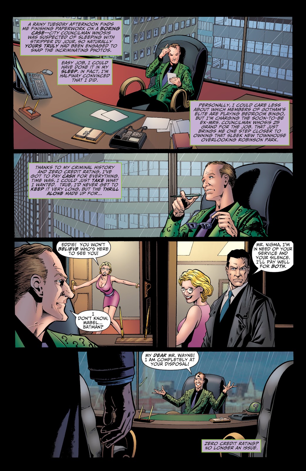 Batman Arkham: The Riddler issue TPB (Part 2) - Page 92