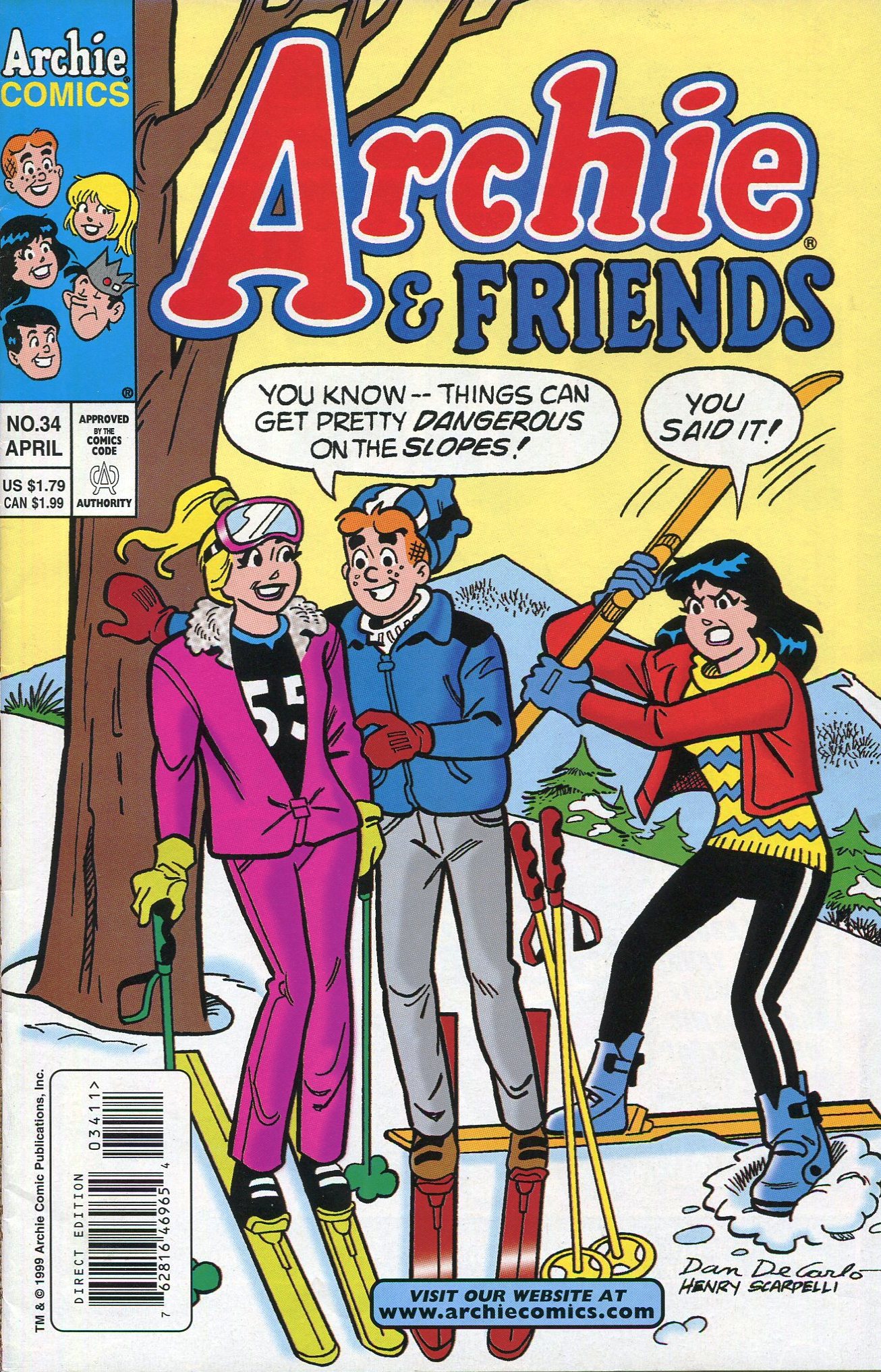 Read online Archie & Friends (1992) comic -  Issue #34 - 1