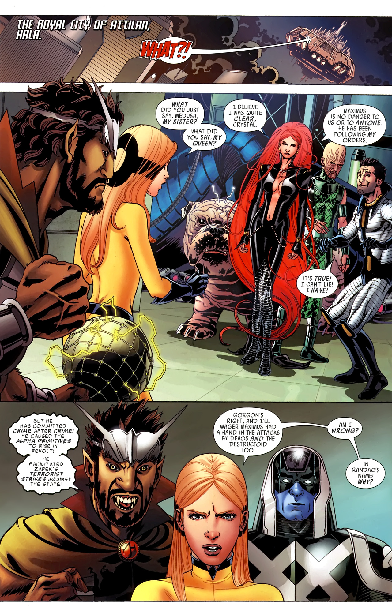 Read online Realm of Kings: Inhumans comic -  Issue #5 - 3