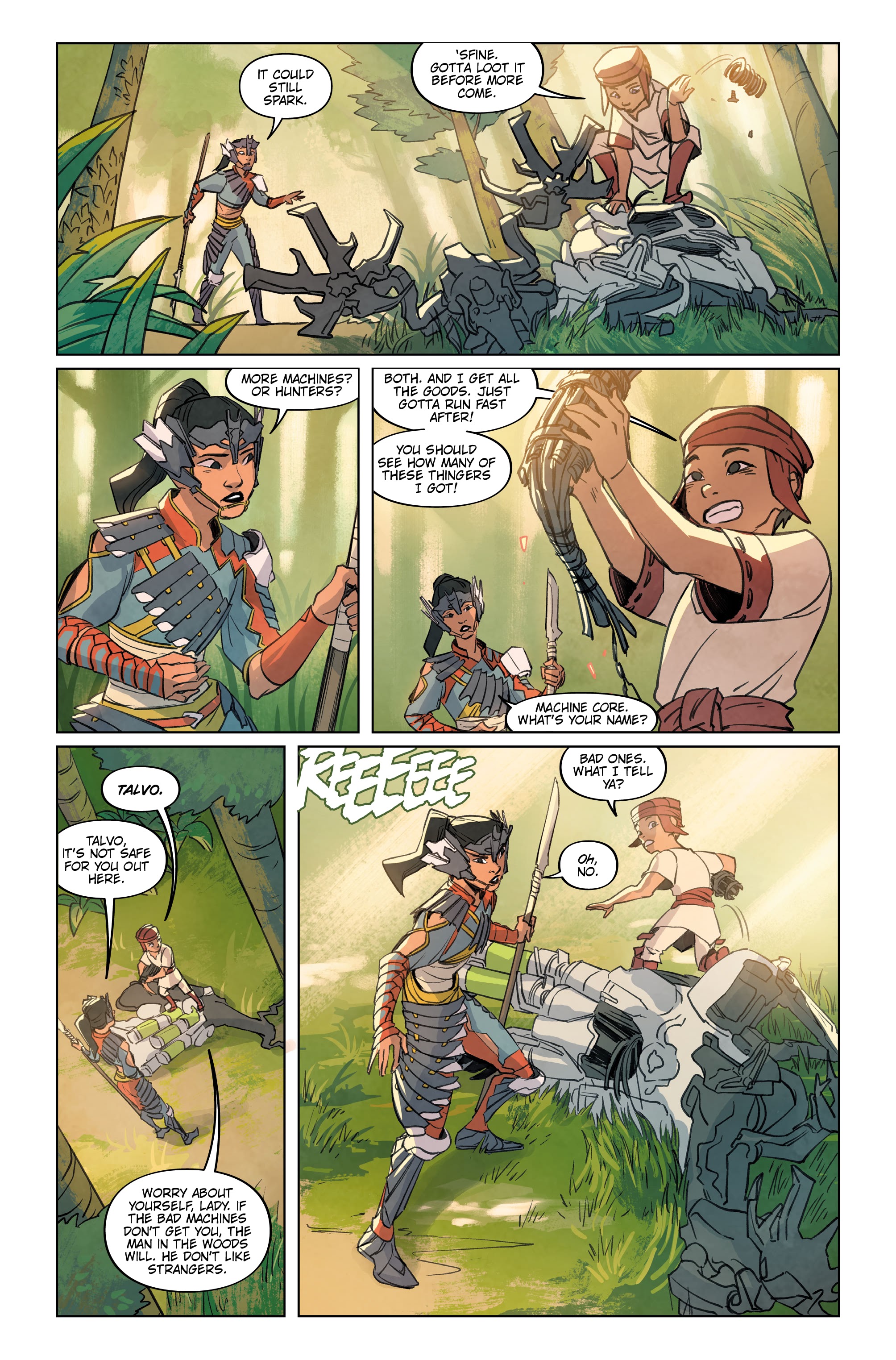 Read online Horizon Zero Dawn (2020) comic -  Issue #1 - 18