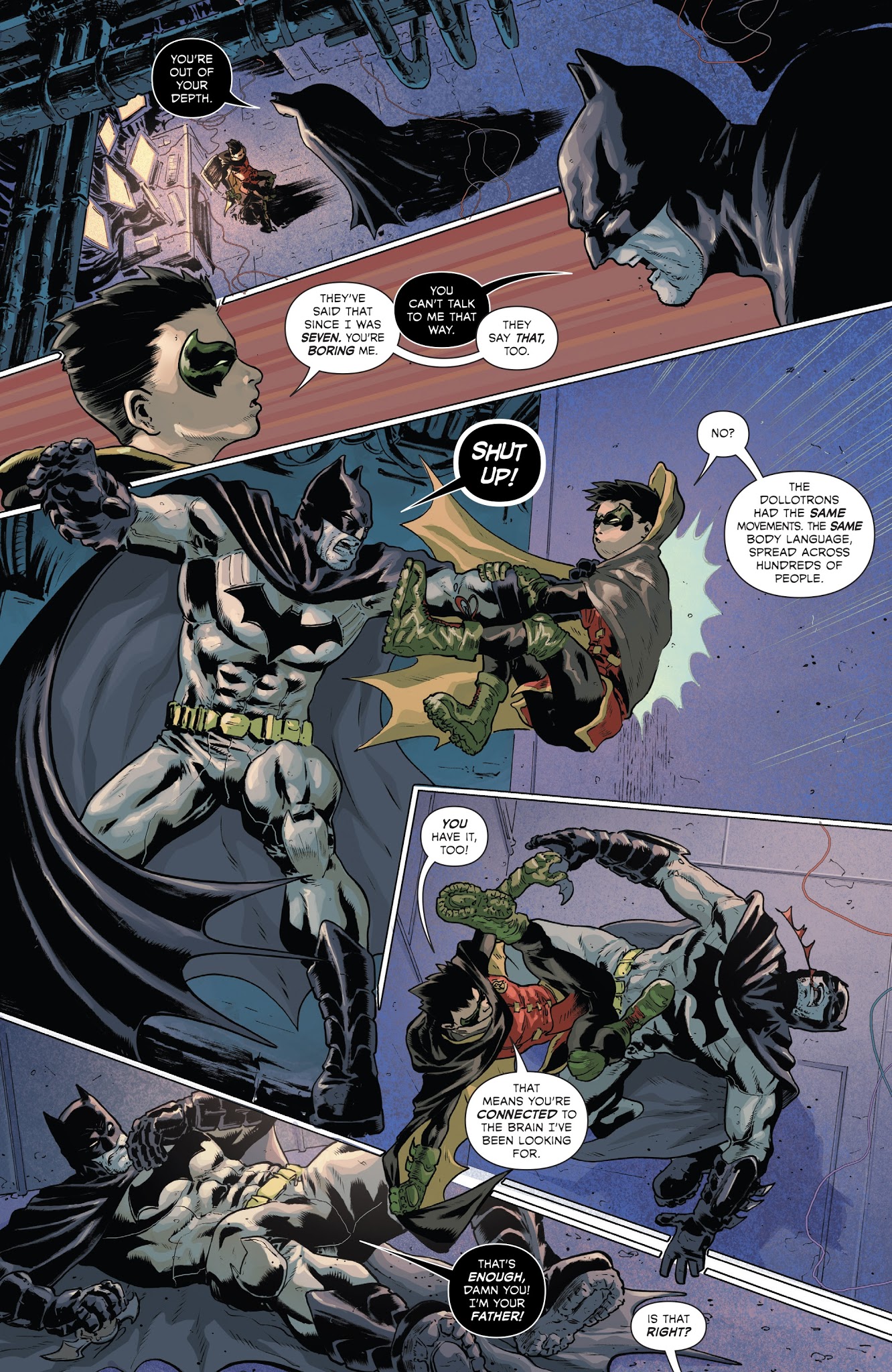 Read online The Shadow/Batman comic -  Issue #1 - 20