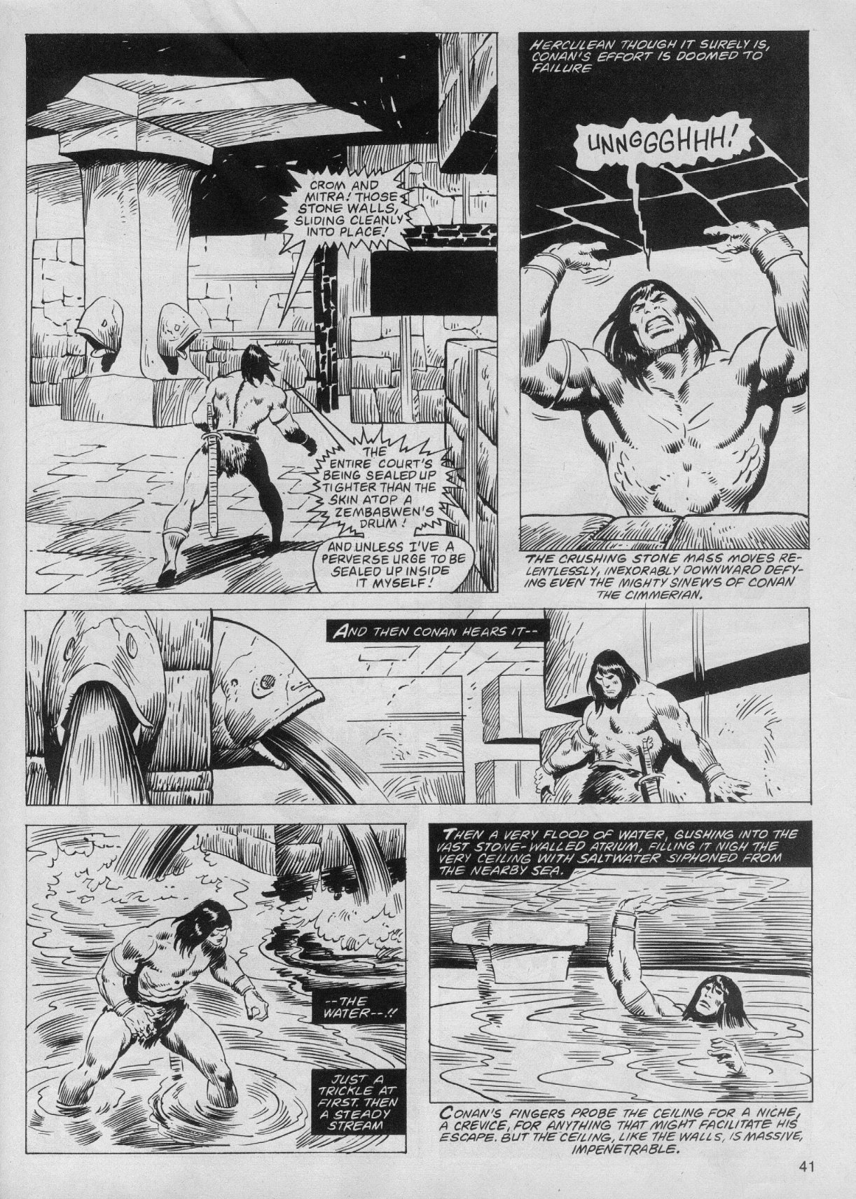 Read online The Savage Sword Of Conan comic -  Issue #61 - 41