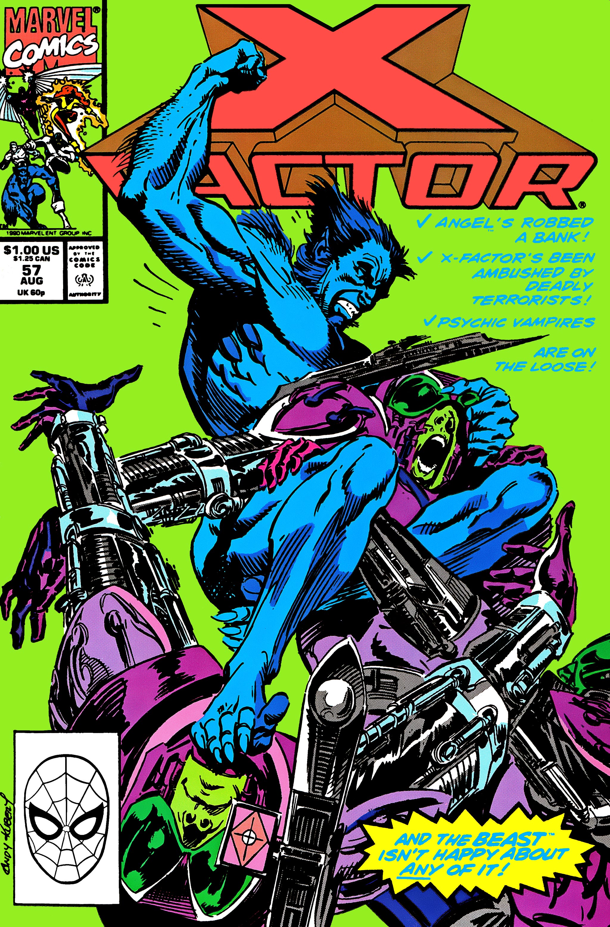 Read online X-Factor (1986) comic -  Issue #57 - 1