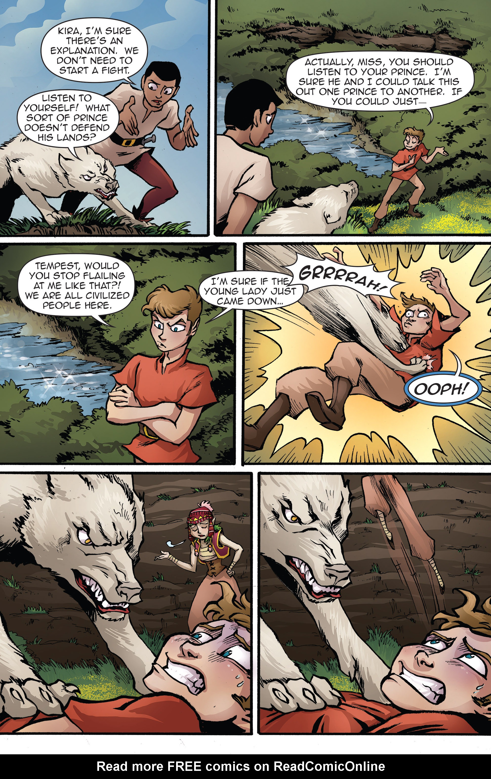 Read online Princeless: Make Yourself comic -  Issue #1 - 9