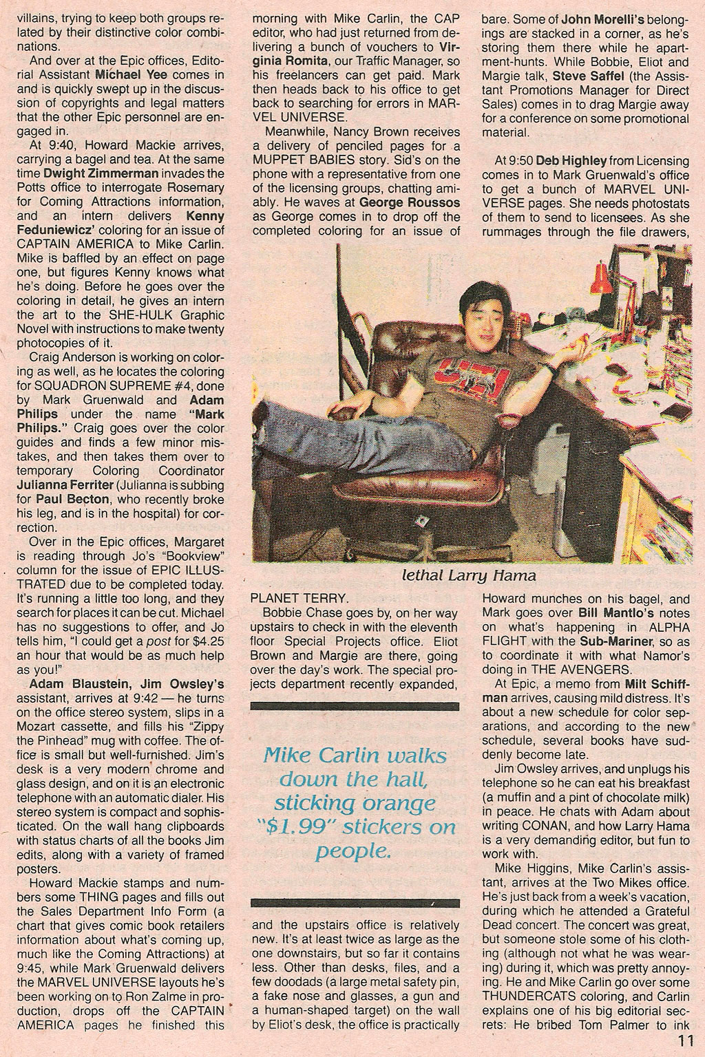 Read online Marvel Age comic -  Issue #35 - 13