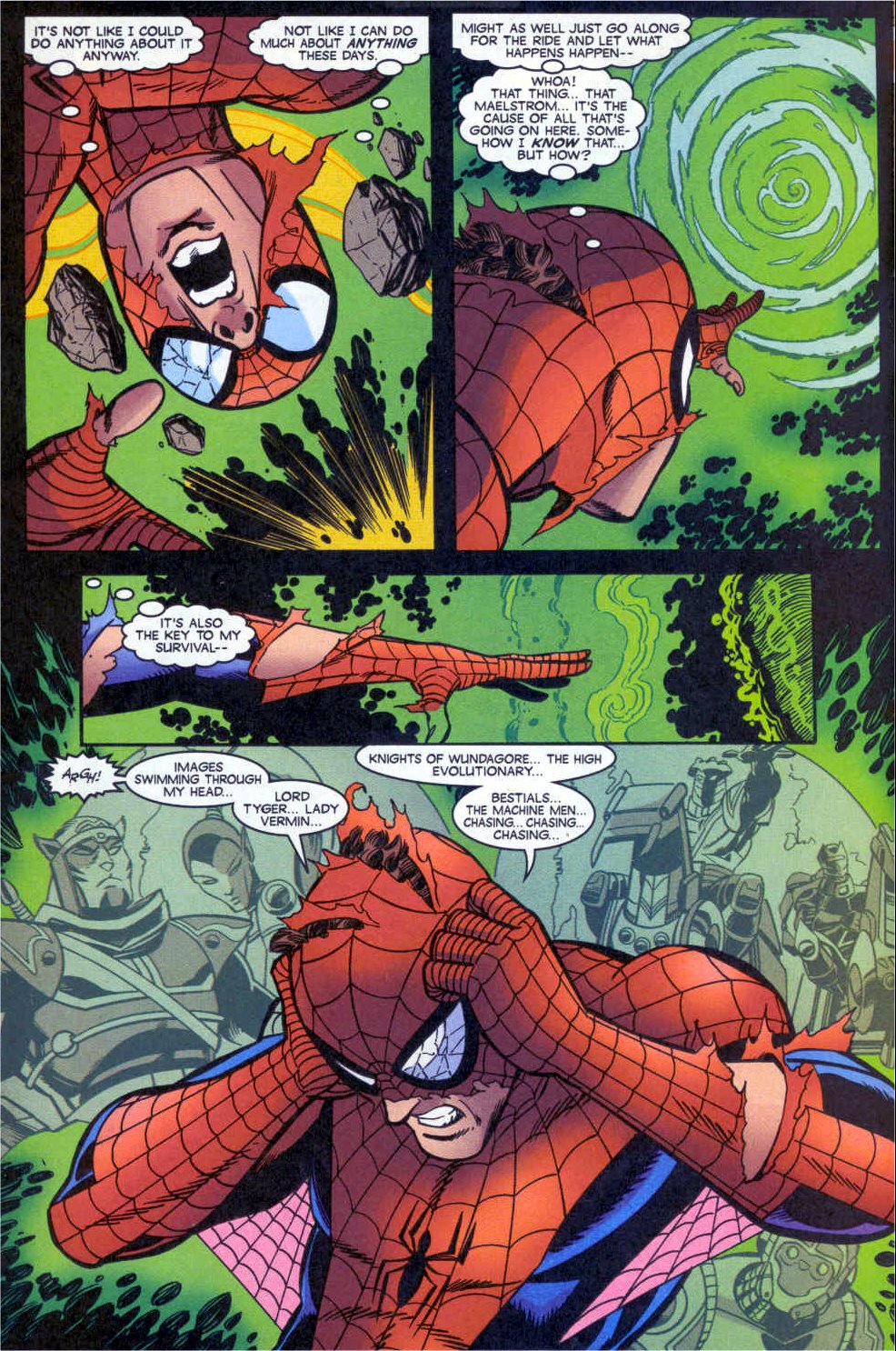 Read online Webspinners: Tales of Spider-Man comic -  Issue #13 - 13