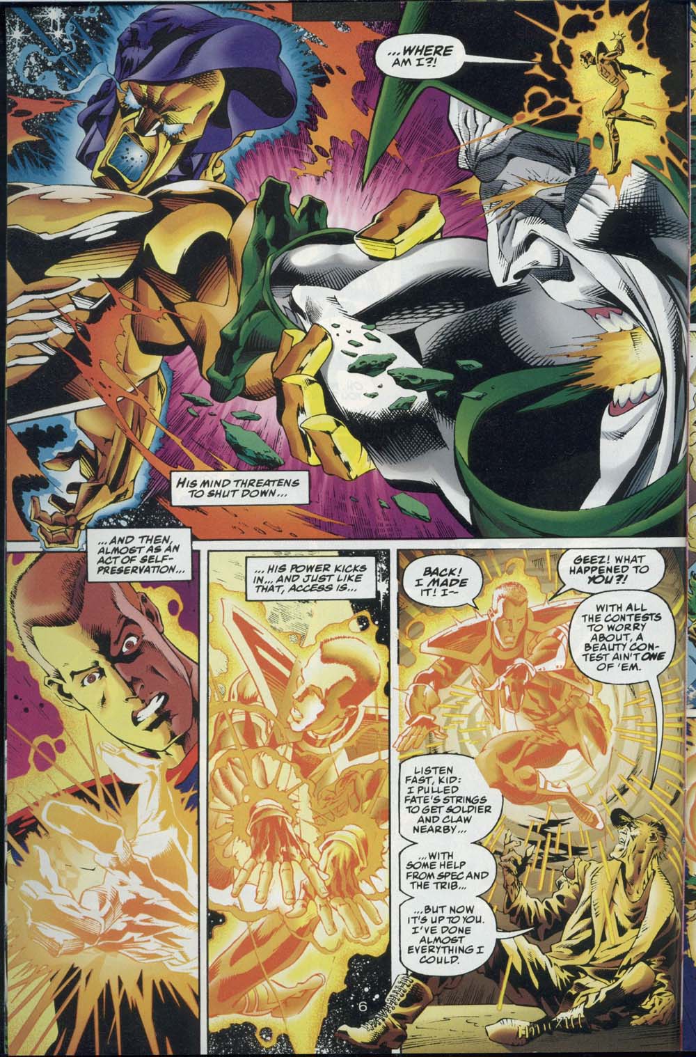 Read online DC Versus Marvel Comics comic -  Issue #4 - 7