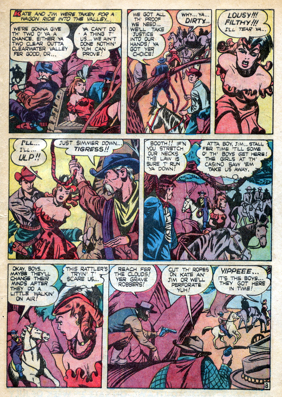 Read online Women Outlaws comic -  Issue #1 - 9