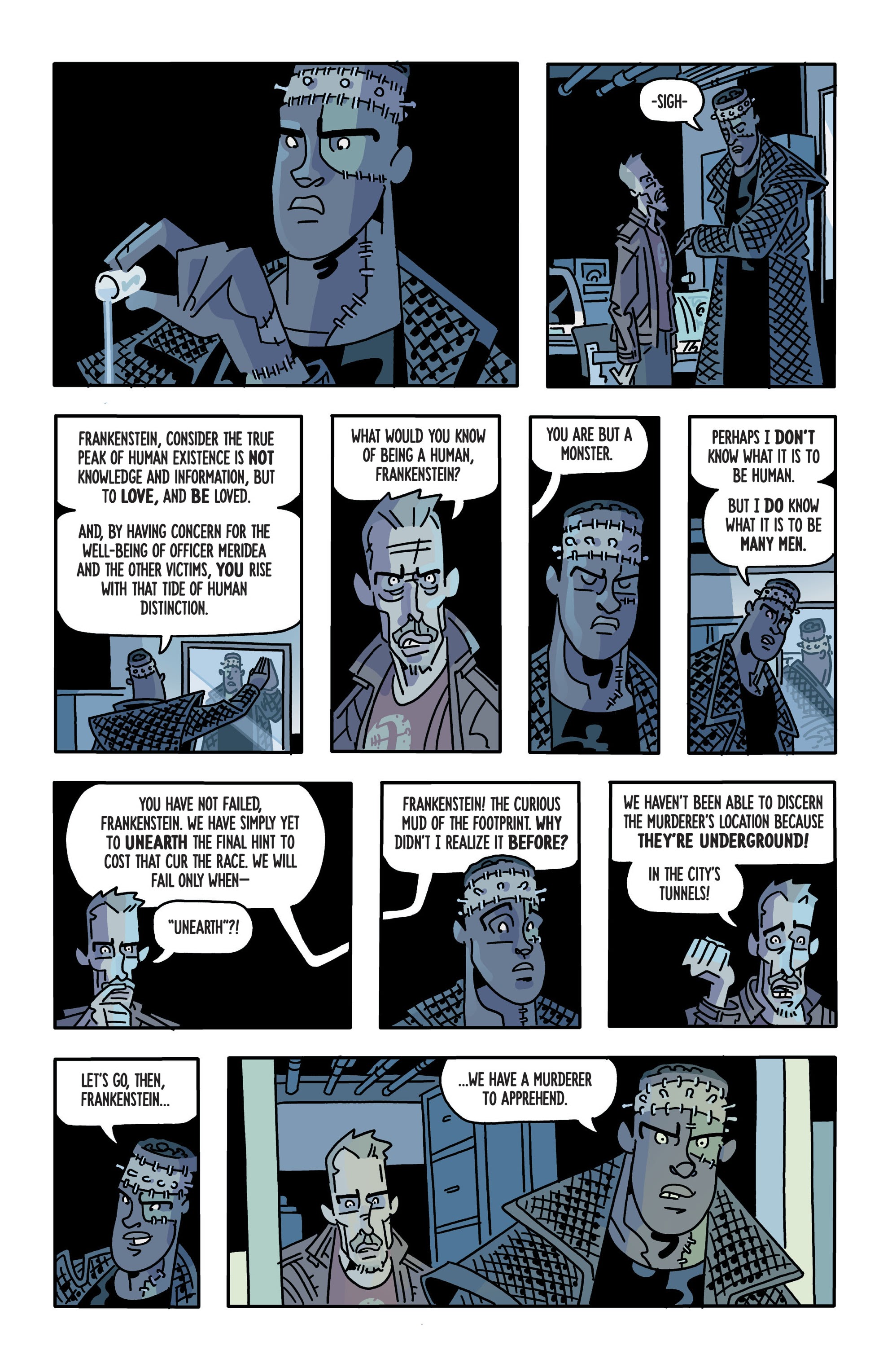 Read online The Six Sidekicks of Trigger Keaton comic -  Issue #4 - 4