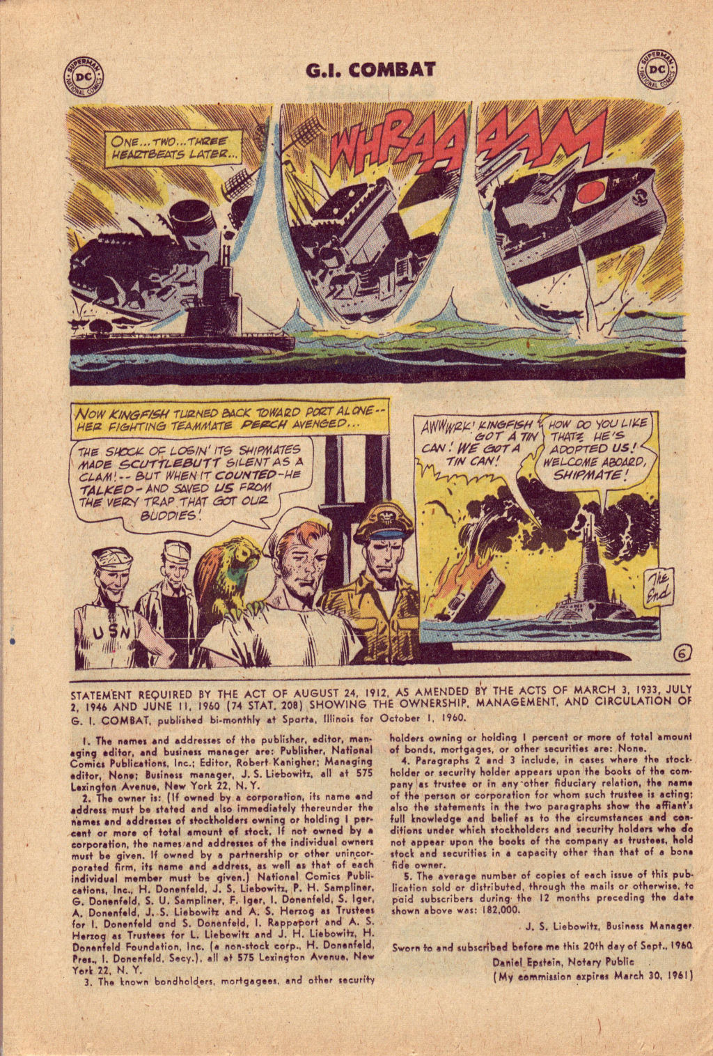 Read online G.I. Combat (1952) comic -  Issue #86 - 32