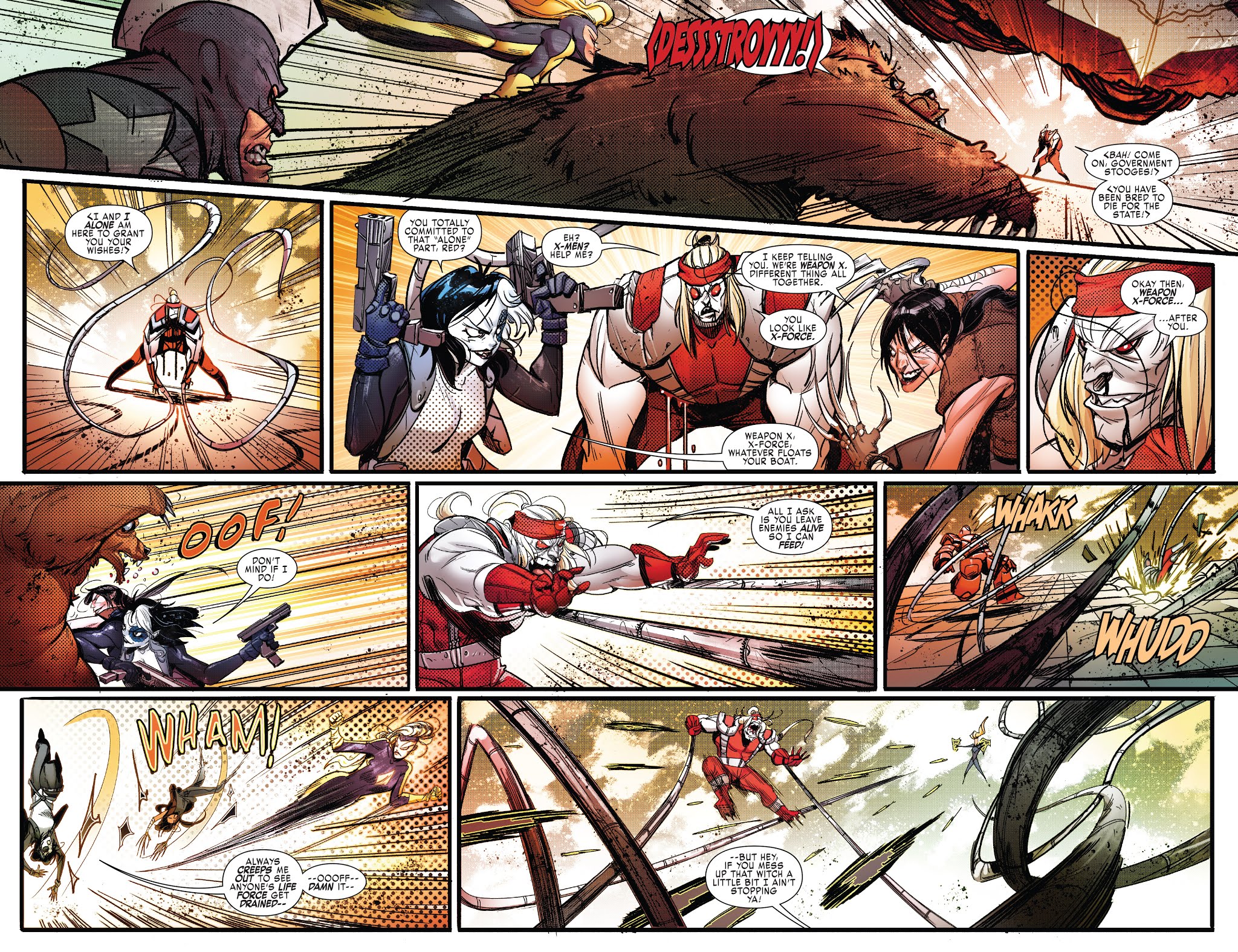 Read online Weapon X (2017) comic -  Issue #21 - 7