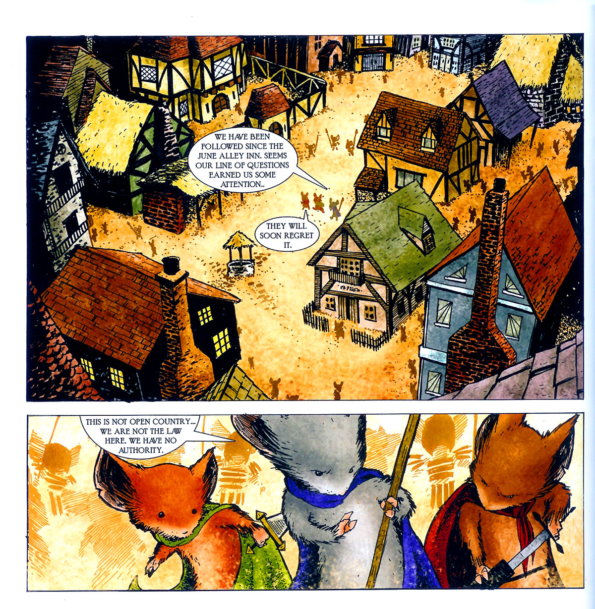 Read online Mouse Guard comic -  Issue #3 - 10