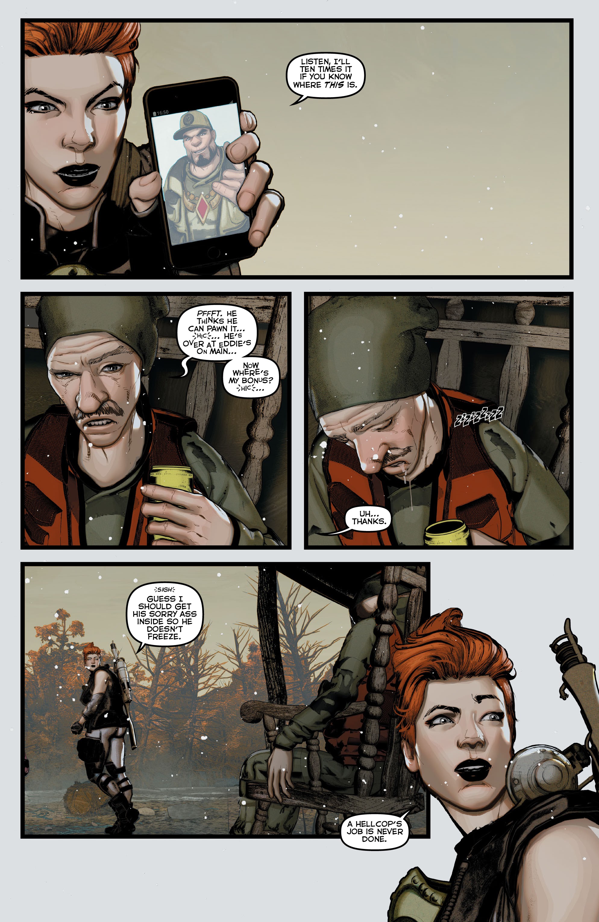 Read online Hellcop (2021) comic -  Issue #7 - 22