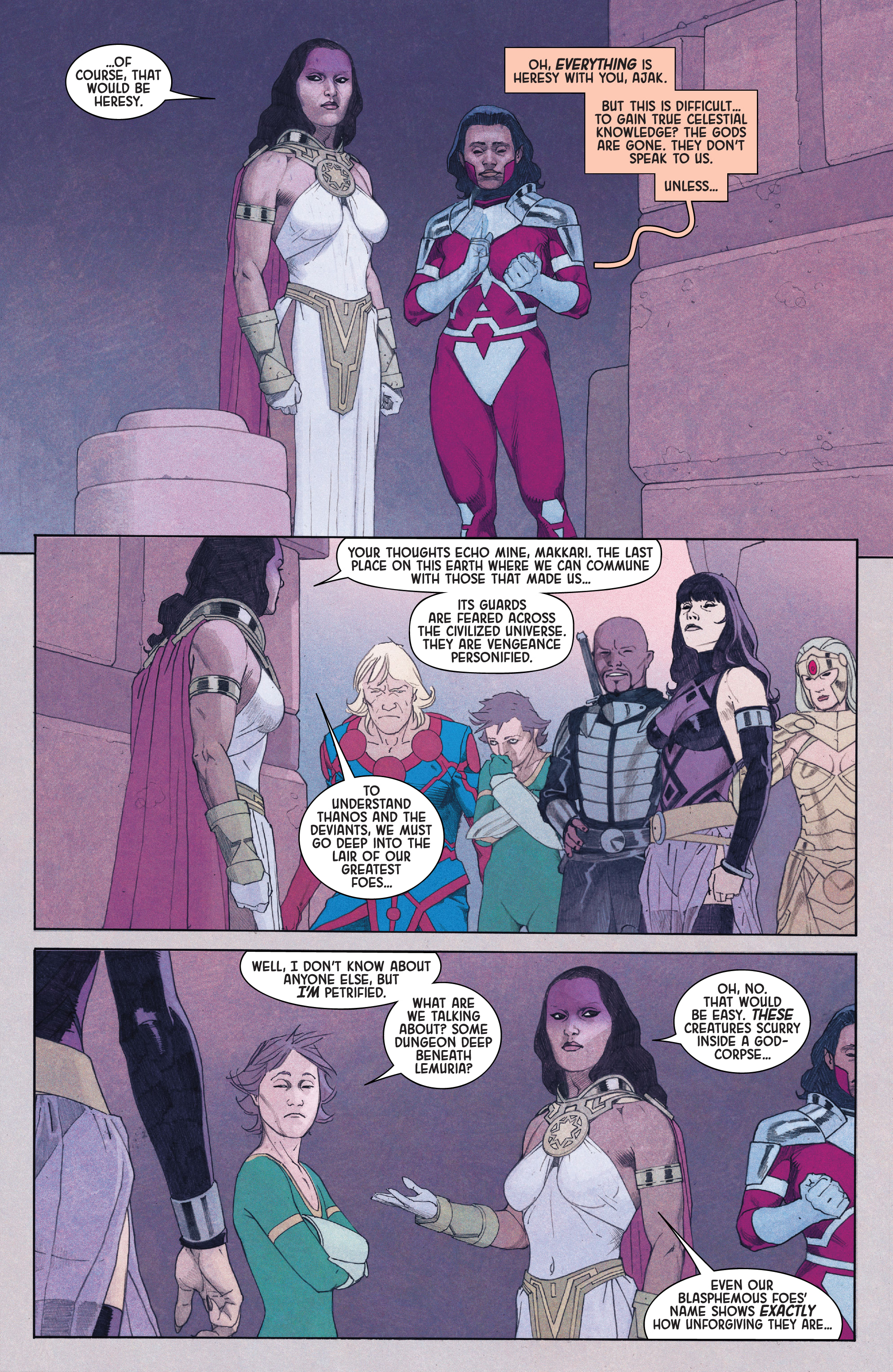 Read online Eternals (2021) comic -  Issue #9 - 22