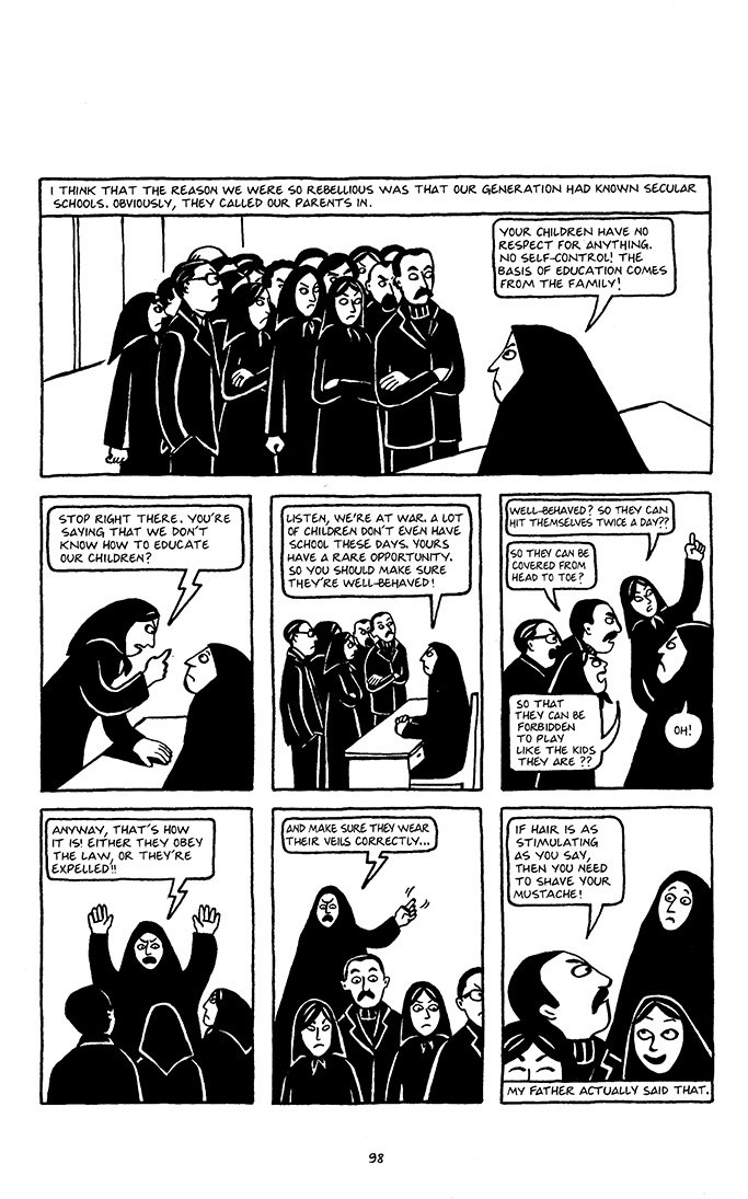 Read online Persepolis comic -  Issue # TPB 1 - 101