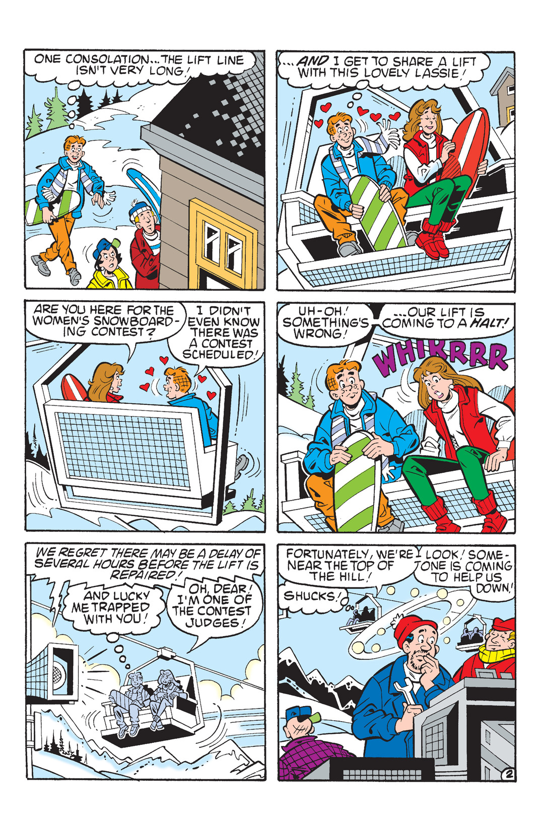 Read online World of Archie: Xtreme Winter comic -  Issue # Full - 65