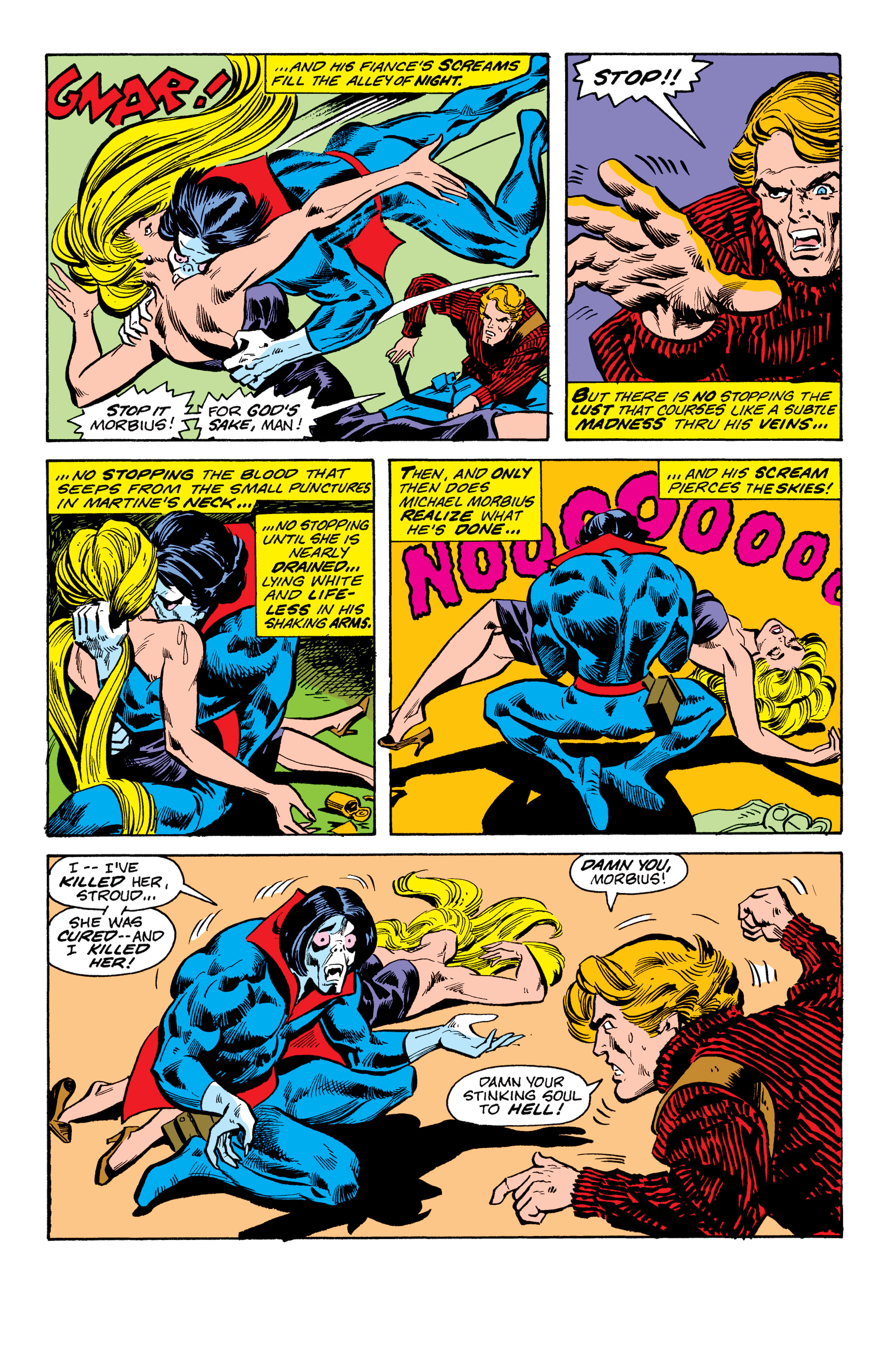 Read online Morbius Epic Collection comic -  Issue # The End of A Living Vampire (Part 1) - 95