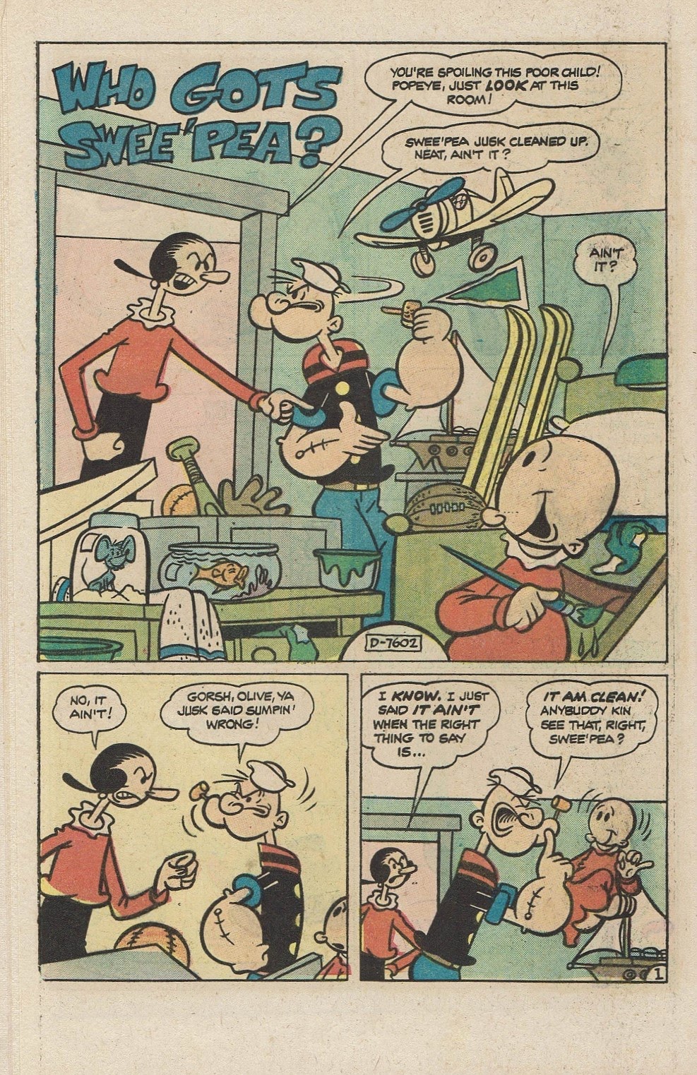 Read online Popeye (1948) comic -  Issue #135 - 28