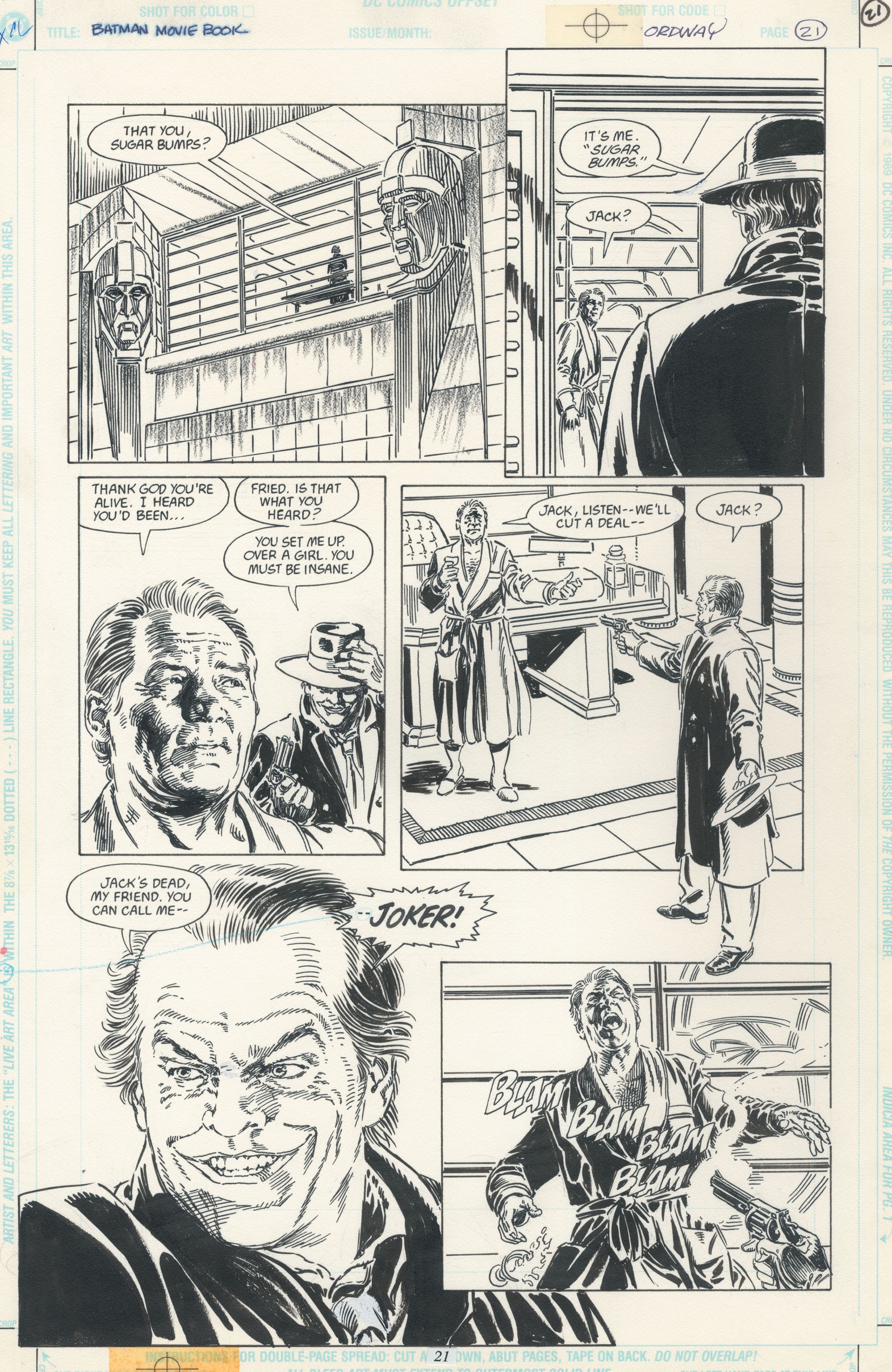 Read online Batman: The 1989 Movie Adaptation Deluxe Edition comic -  Issue # TPB - 43