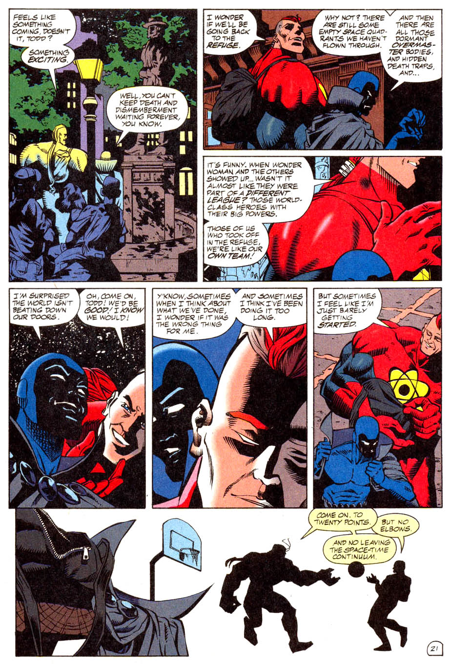 Read online Justice League America comic -  Issue #113 - 21