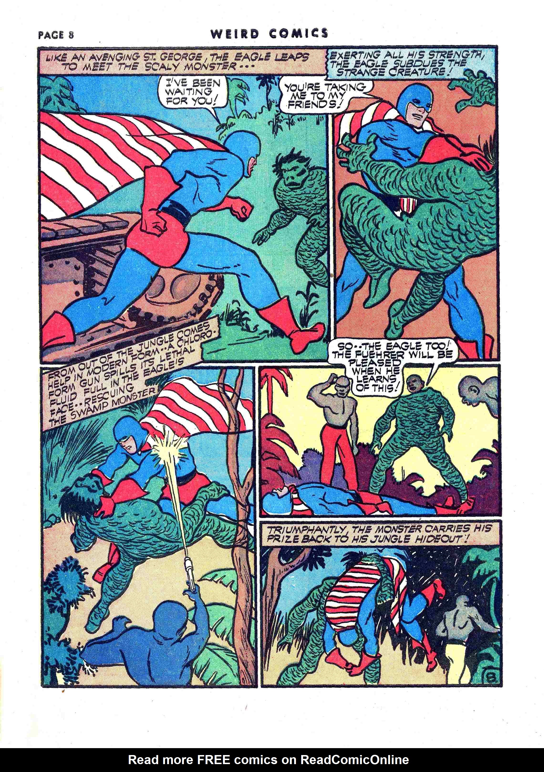 Read online Weird Comics comic -  Issue #18 - 10