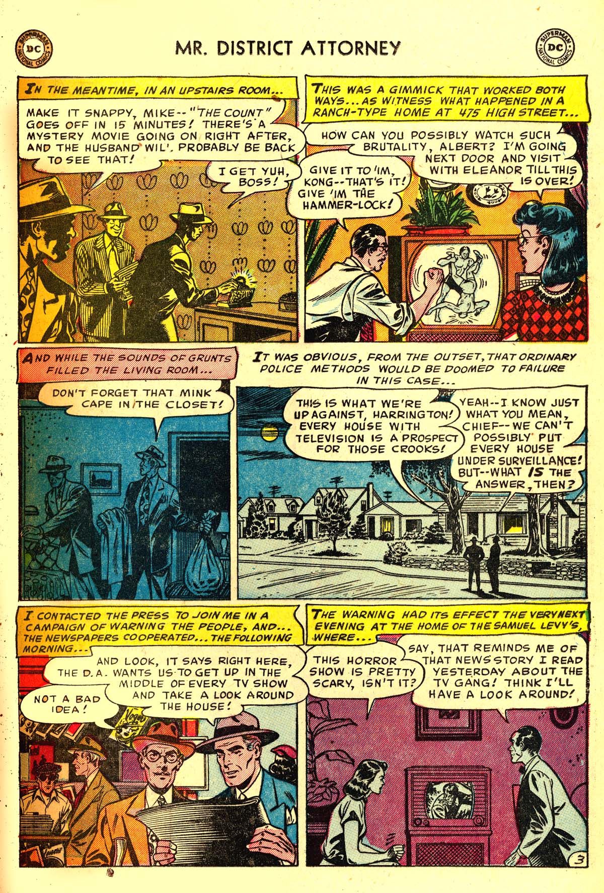 Read online Mr. District Attorney comic -  Issue #32 - 13