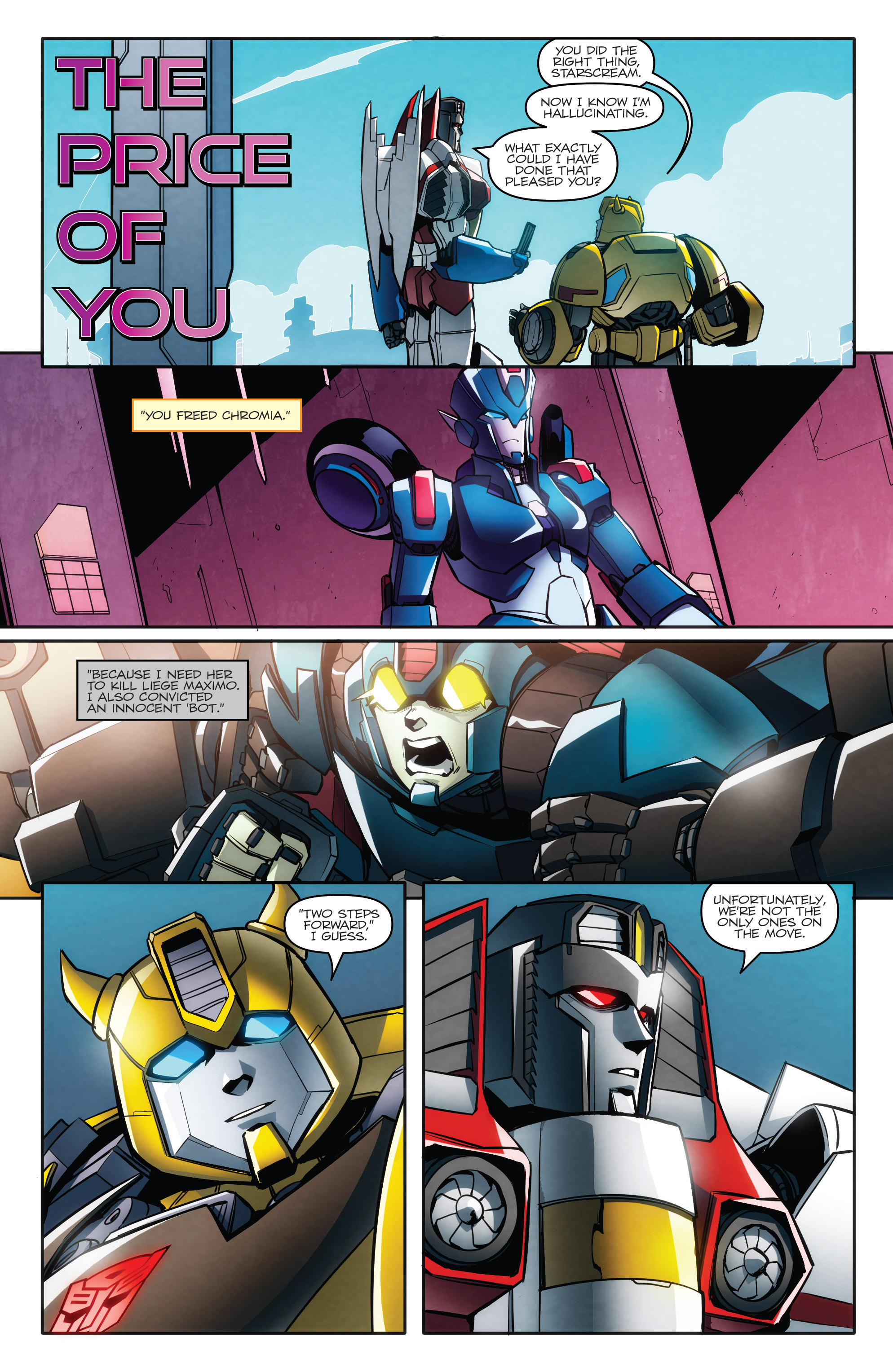 Read online Transformers: Till All Are One comic -  Issue #10 - 5