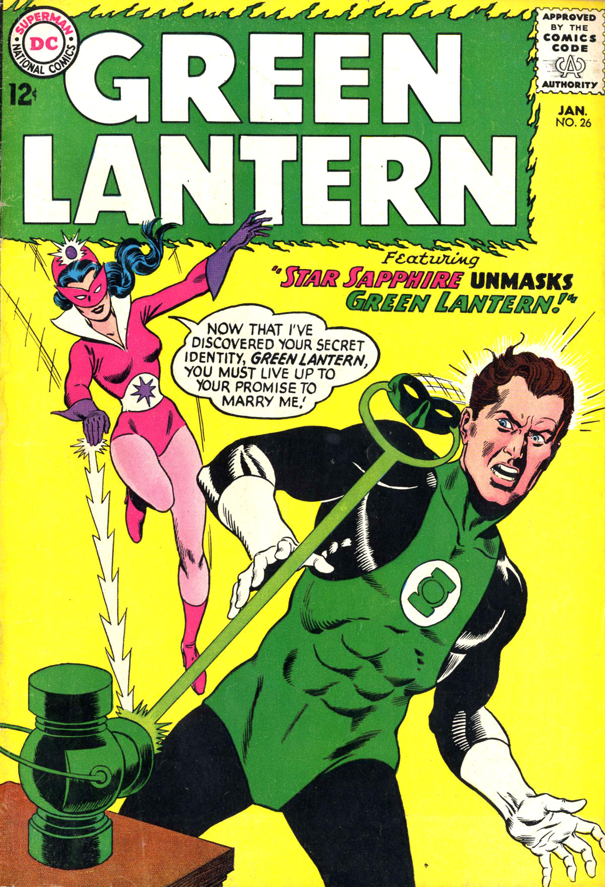 Read online Green Lantern (1960) comic -  Issue #26 - 1