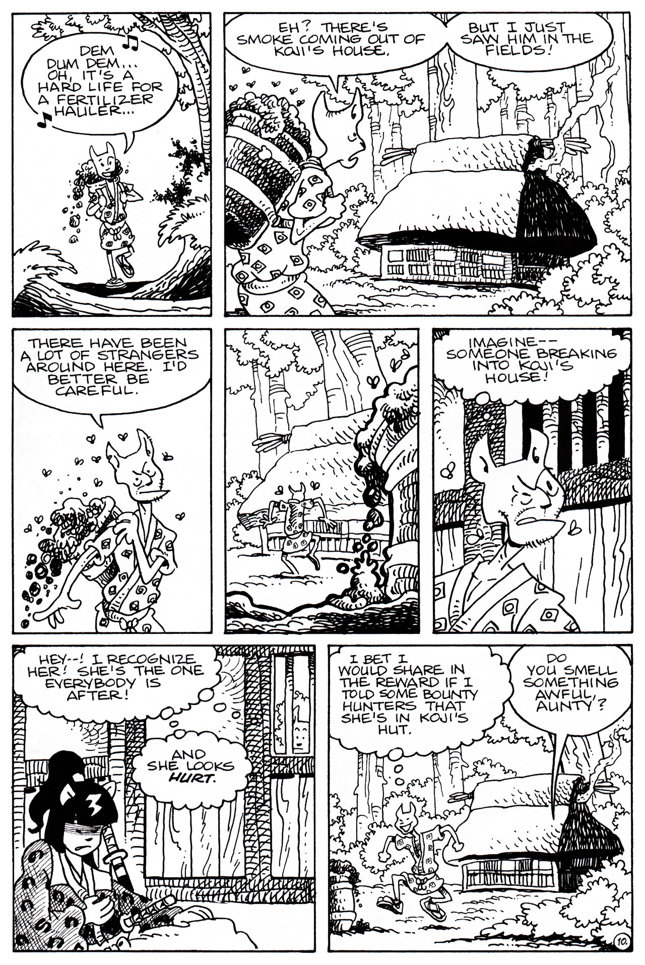 Read online Usagi Yojimbo (1996) comic -  Issue #106 - 12