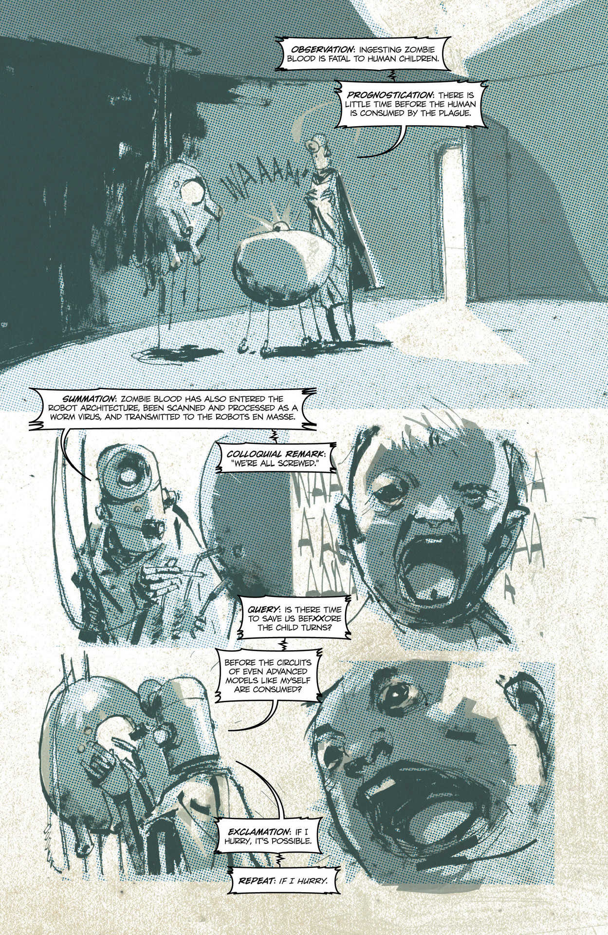 Read online ZVRC: Zombies Vs. Robots Classic comic -  Issue #2 - 33