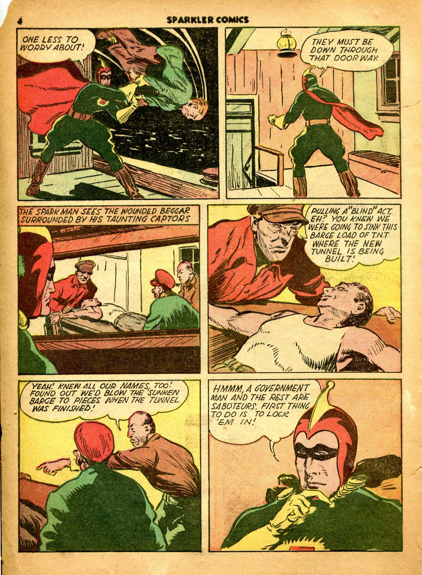 Read online Sparkler Comics comic -  Issue #8 - 6
